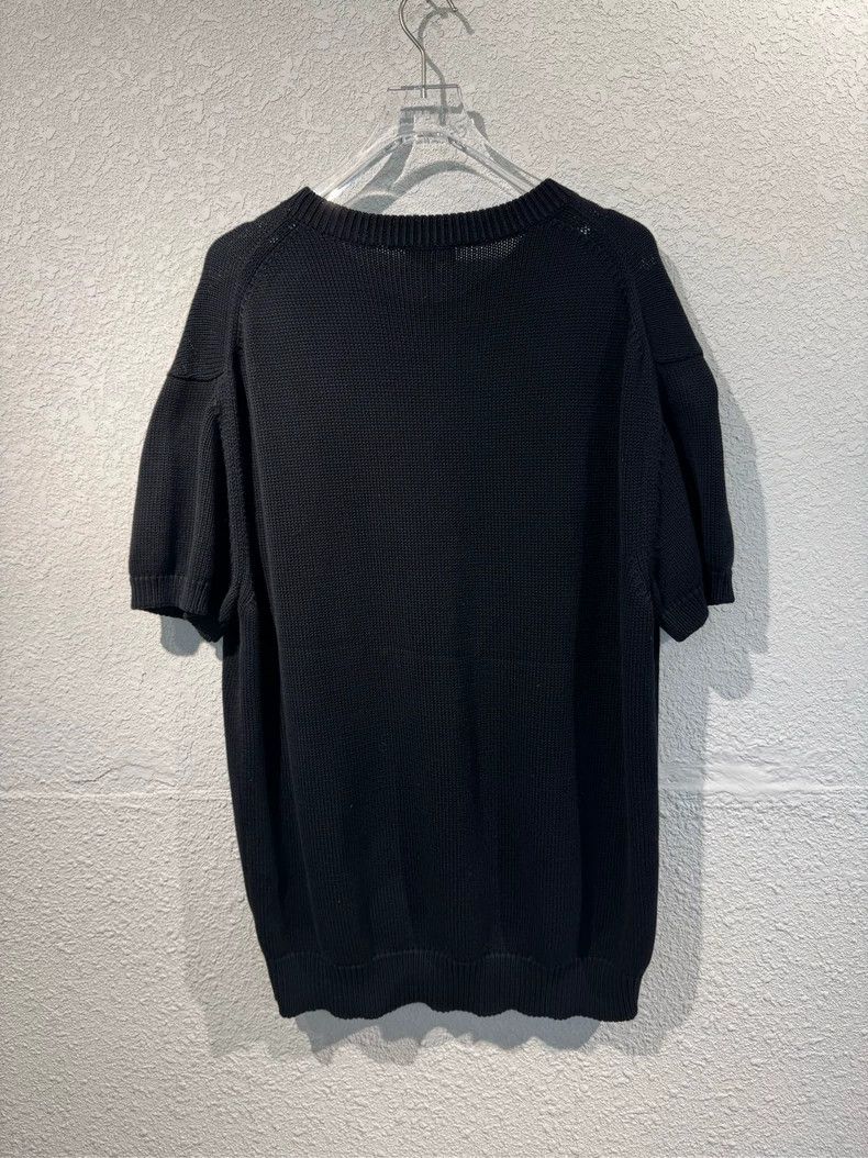 Dior Dior Co-branded embroidered logo knitted short sleeves Size US XL / EU 56 / 4 - 4 Thumbnail