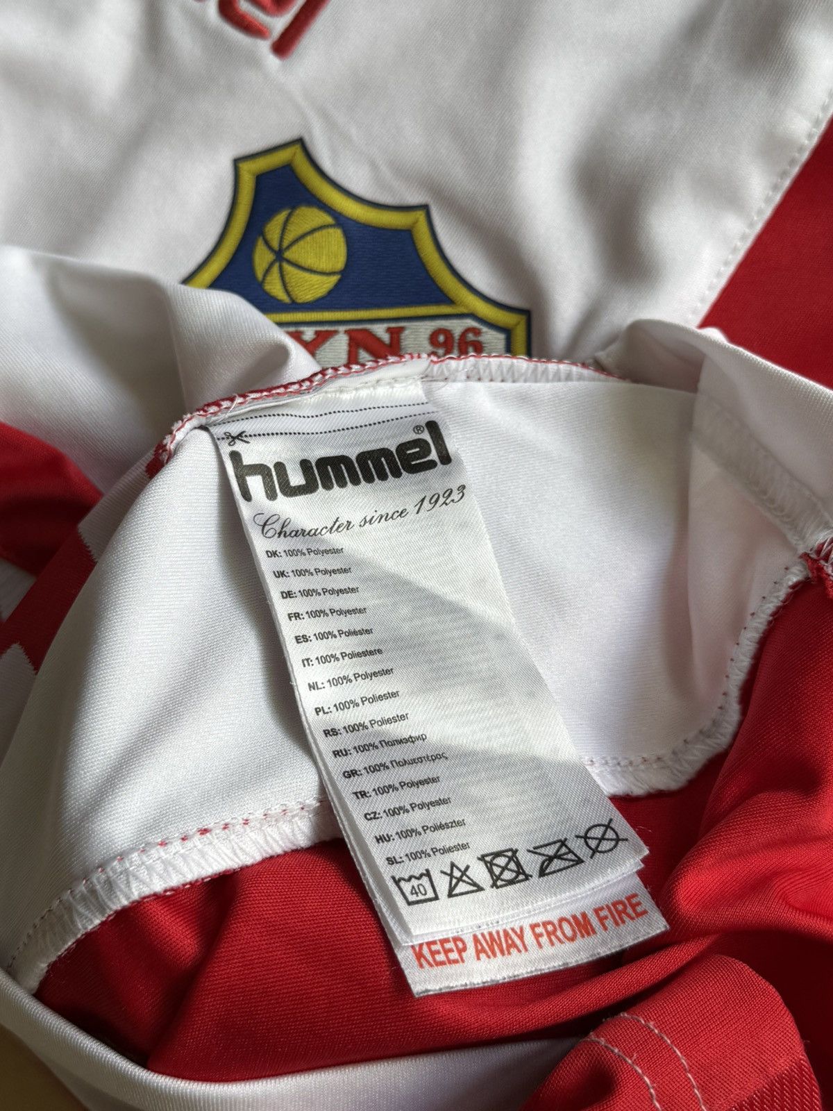 Hummel 2021/22 Hummel 18 Lyn 96 #47 Home soccer jersey tshirt Size US S / EU 44-46 / 1 - 6 Thumbnail