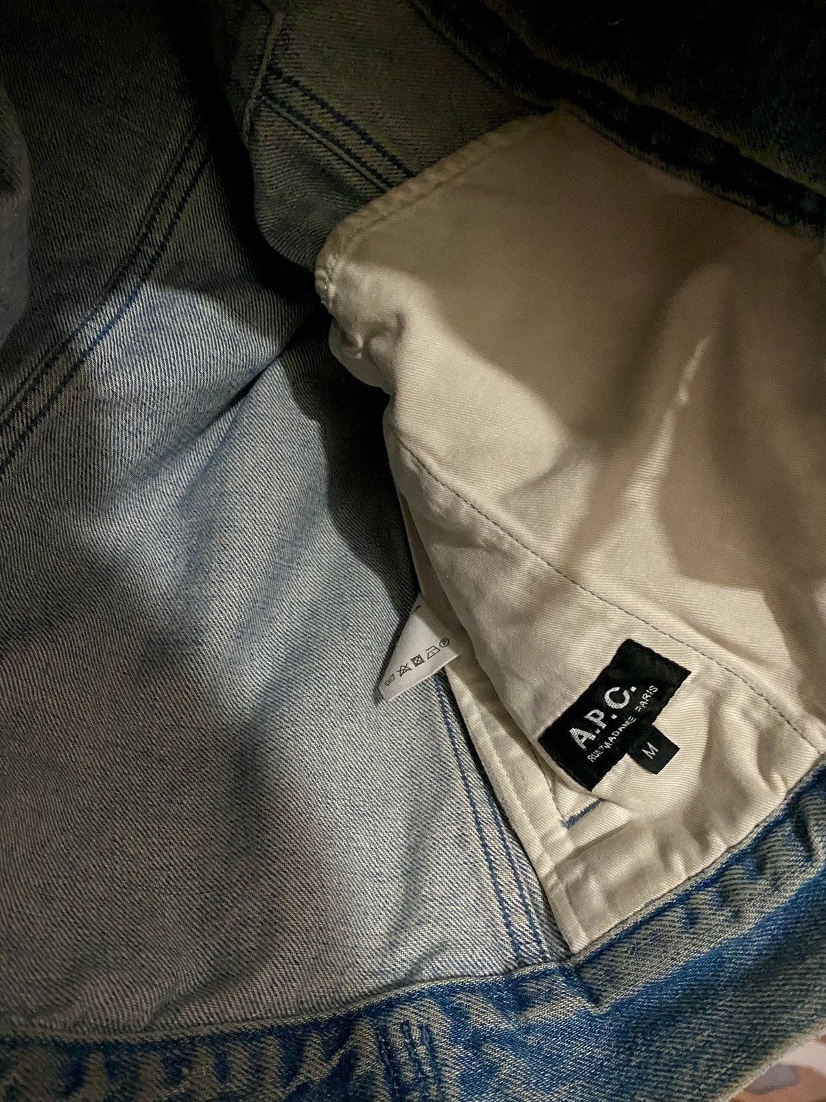 A.P.C. A.P.C. rue madame paris light denim jacket Size US M / EU 48-50 / 2 - 5 Thumbnail
