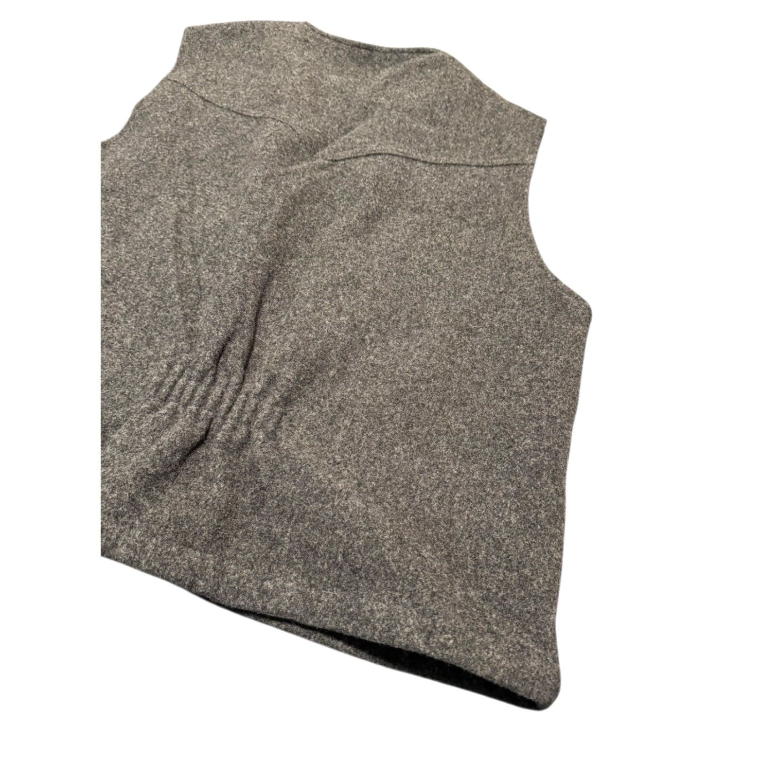 Vintage Wyoming Traders Vest L 100% Virgin Wool Western Rancher Gray Waistcoat Vest Wool Western Gray L Mens Size US L / EU 52-54 / 3 - 7 Thumbnail