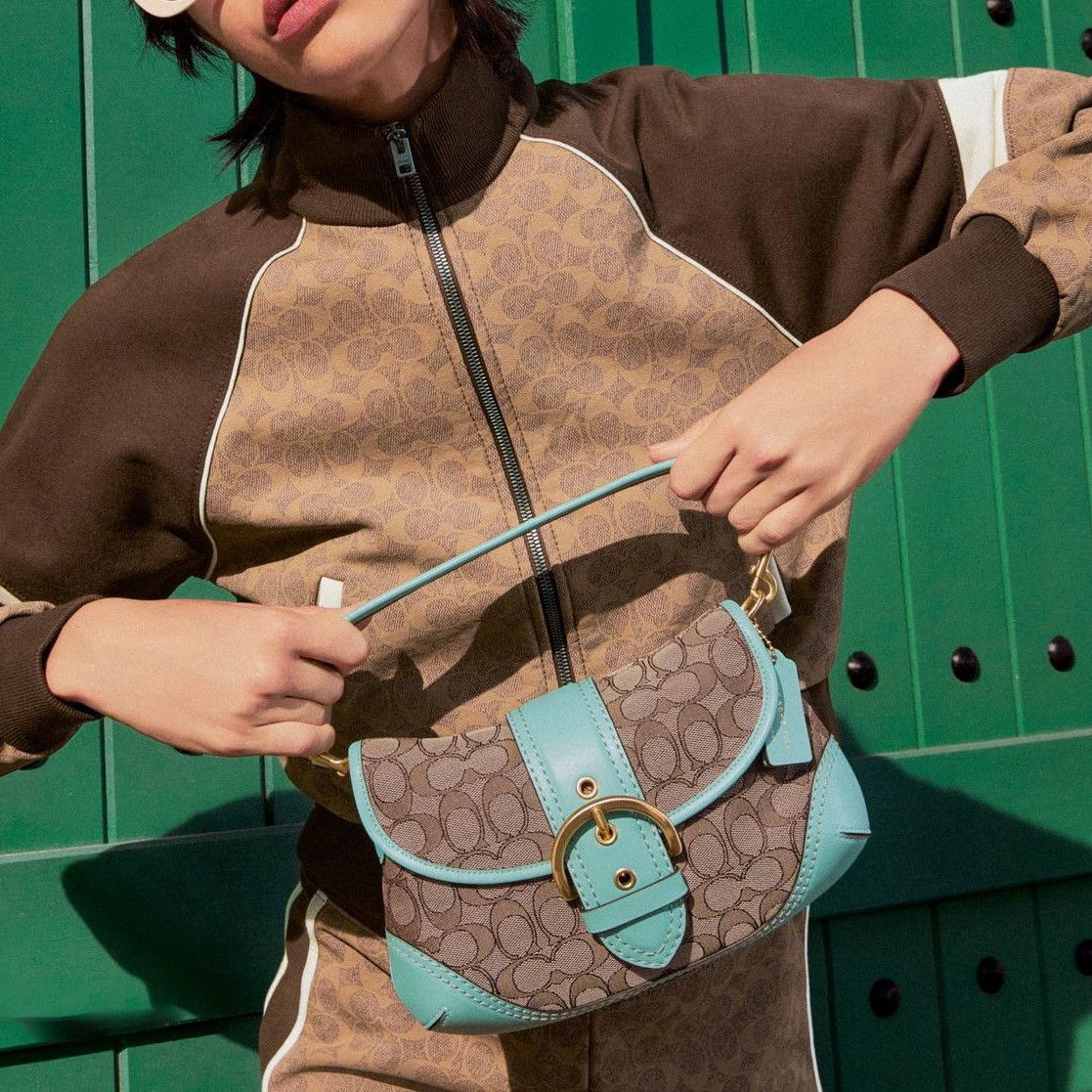 Coach Coach Soho Signature in Jacquard Bag Size ONE SIZE - 3 Thumbnail