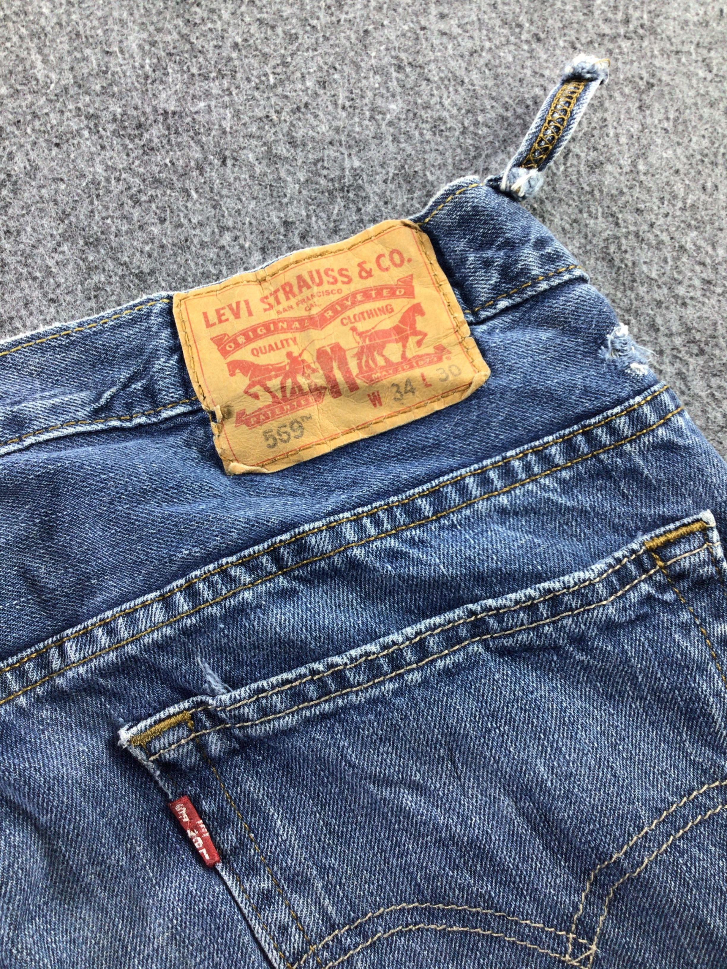Levi's × Vintage Vintage Levis 569 Jeans-JM253 Size US 36 / EU 52 - 5 Thumbnail