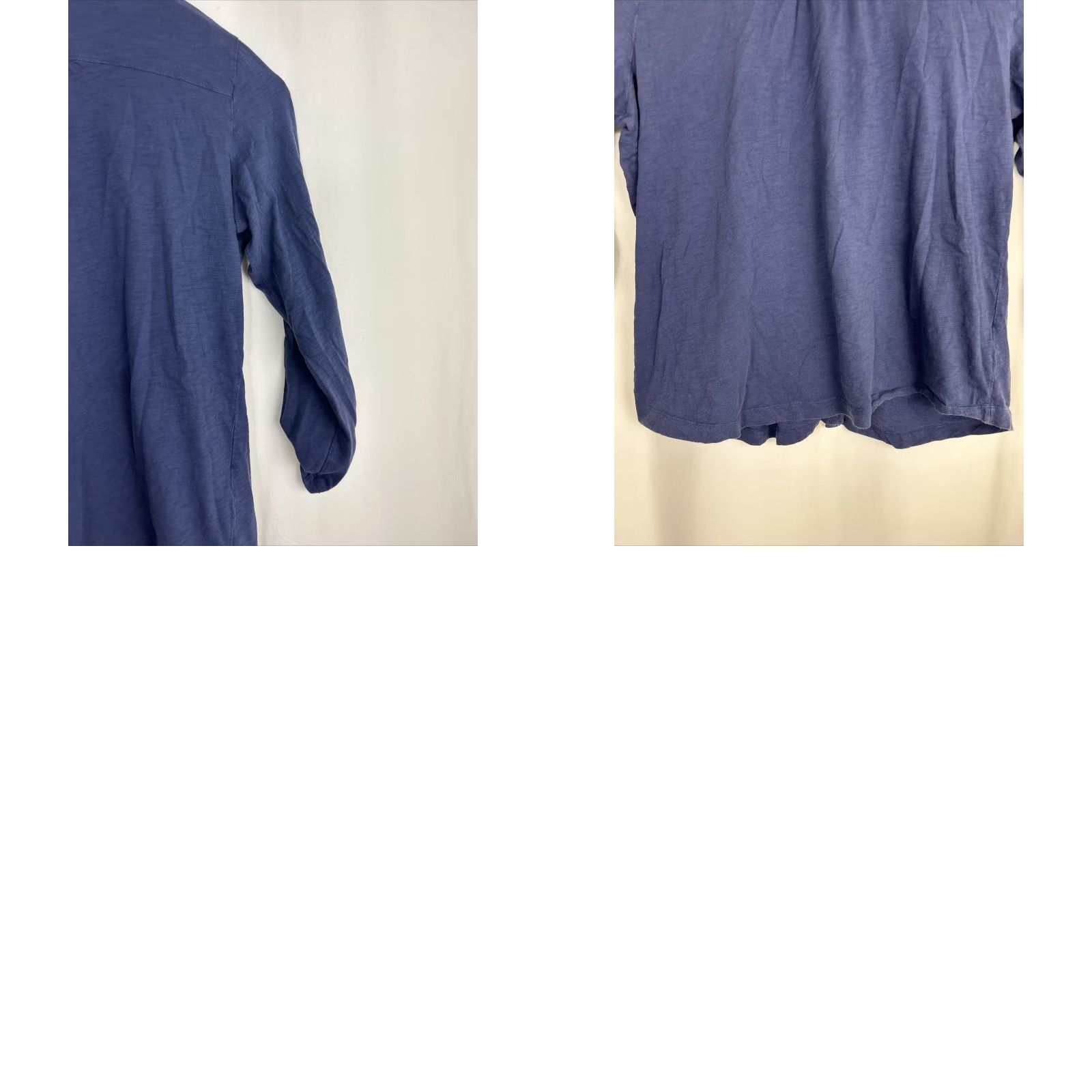 Eddie Bauer Eddie Bauer Womens Button-Up Shirt Navy Blue 1X Long Sleeve Cotton Adjustable Shirt Womens 1X Navy Blue Long Sleeve Cotton Adjustable Size XL / US 12-14 / IT 48-50 - 9 Thumbnail