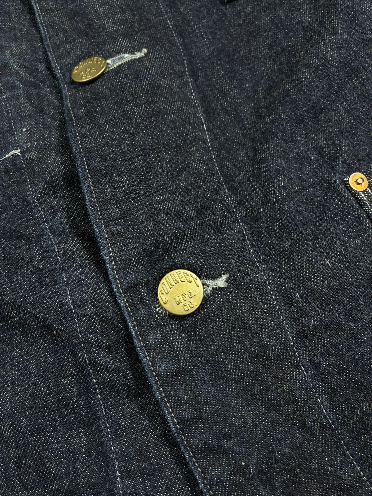 Pherrow's Pherrow's Co. 1920’s Style Denim Jacket Lot 555 Size US M / EU 48-50 / 2 - 4 Thumbnail