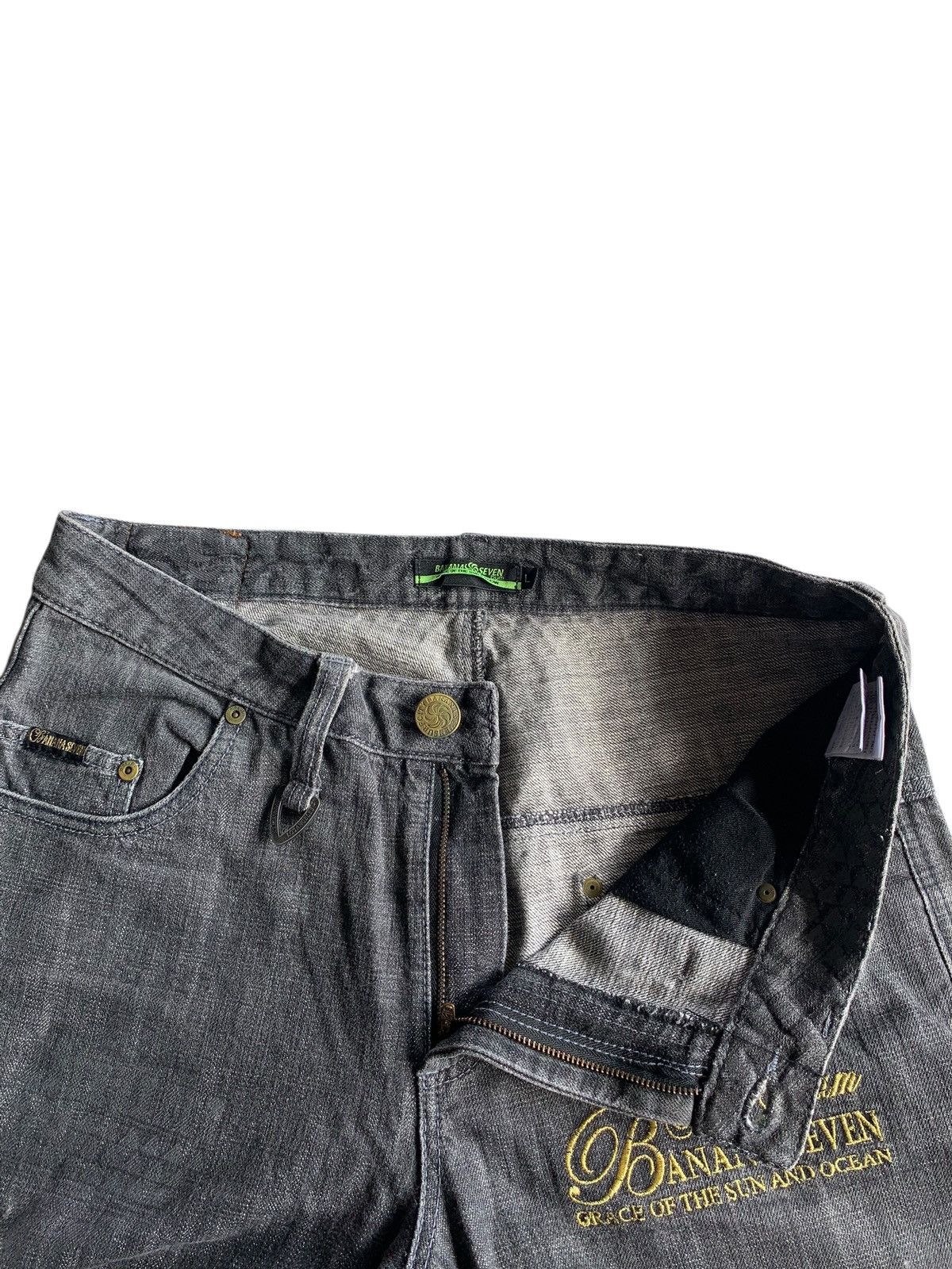 Kapital BANANA SEVEN SURF CITY STREETWEAR DENIM Size US 33 - 15 Thumbnail