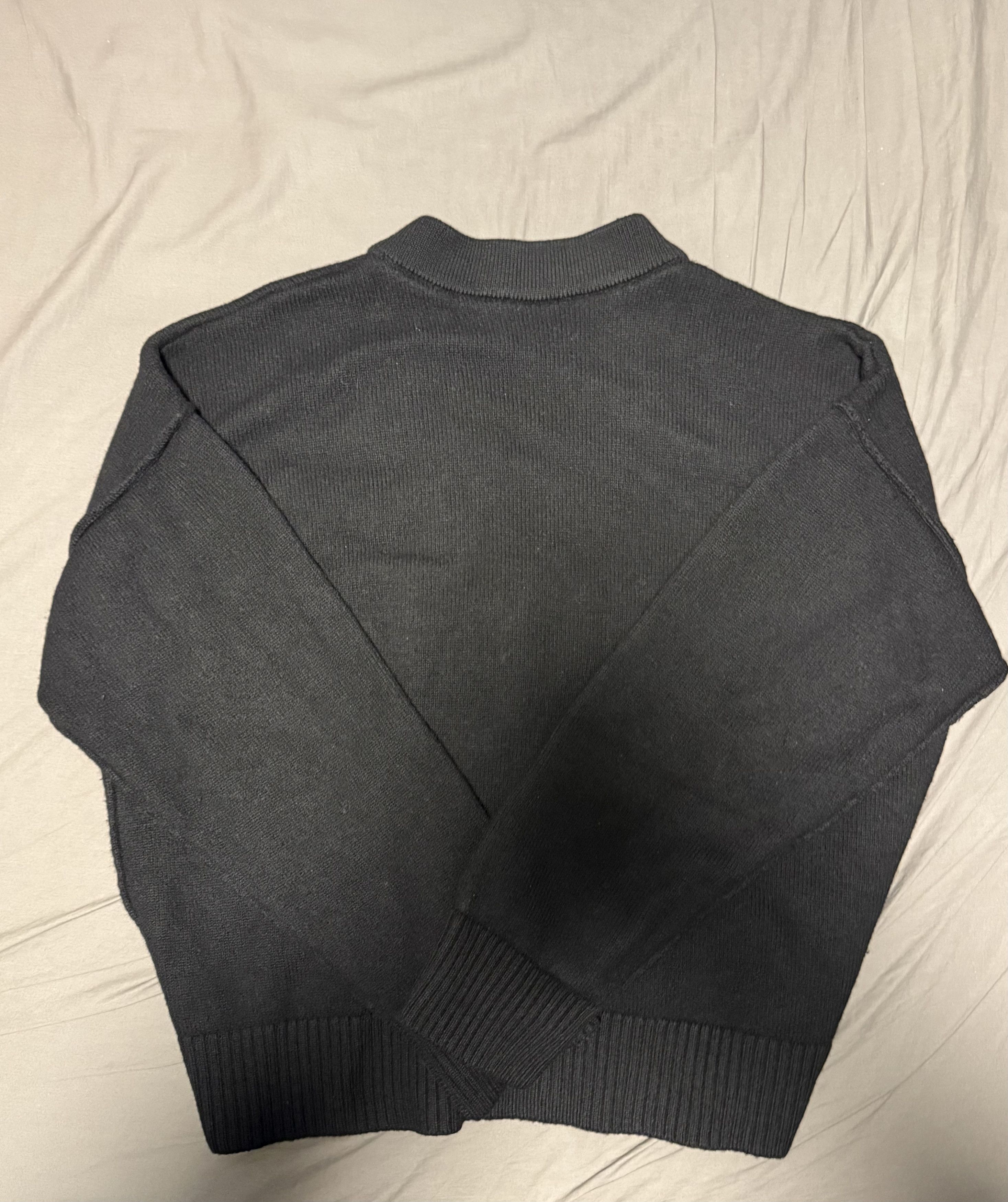 AMI Black Ami de Coeur Cardigan Size US XL / EU 56 / 4 - 2 Thumbnail