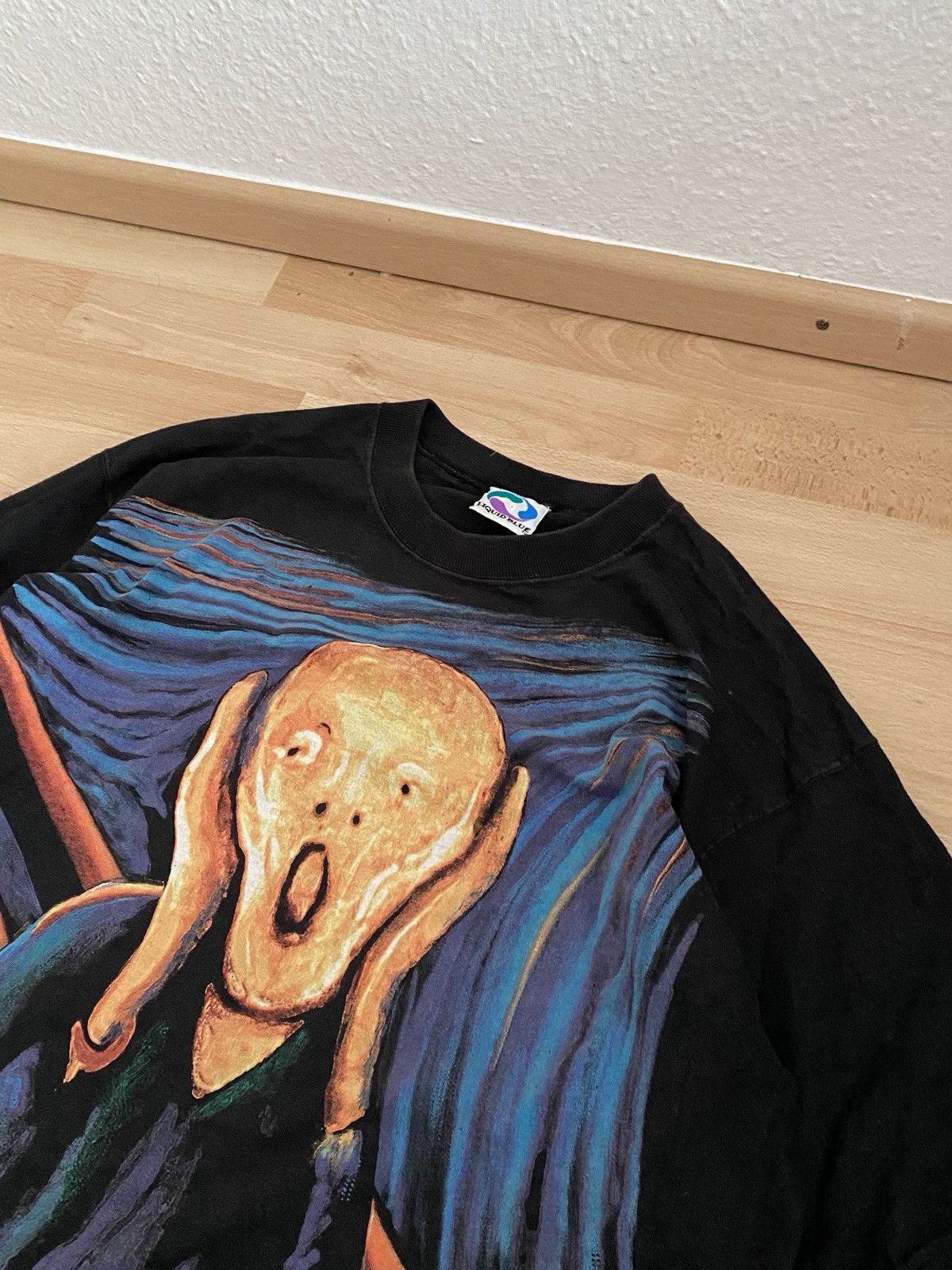 Liquid Blue Liquid Blue 1996 T Shirt The Scream Edvard Munch Size US L / EU 52-54 / 3 - 5 Thumbnail
