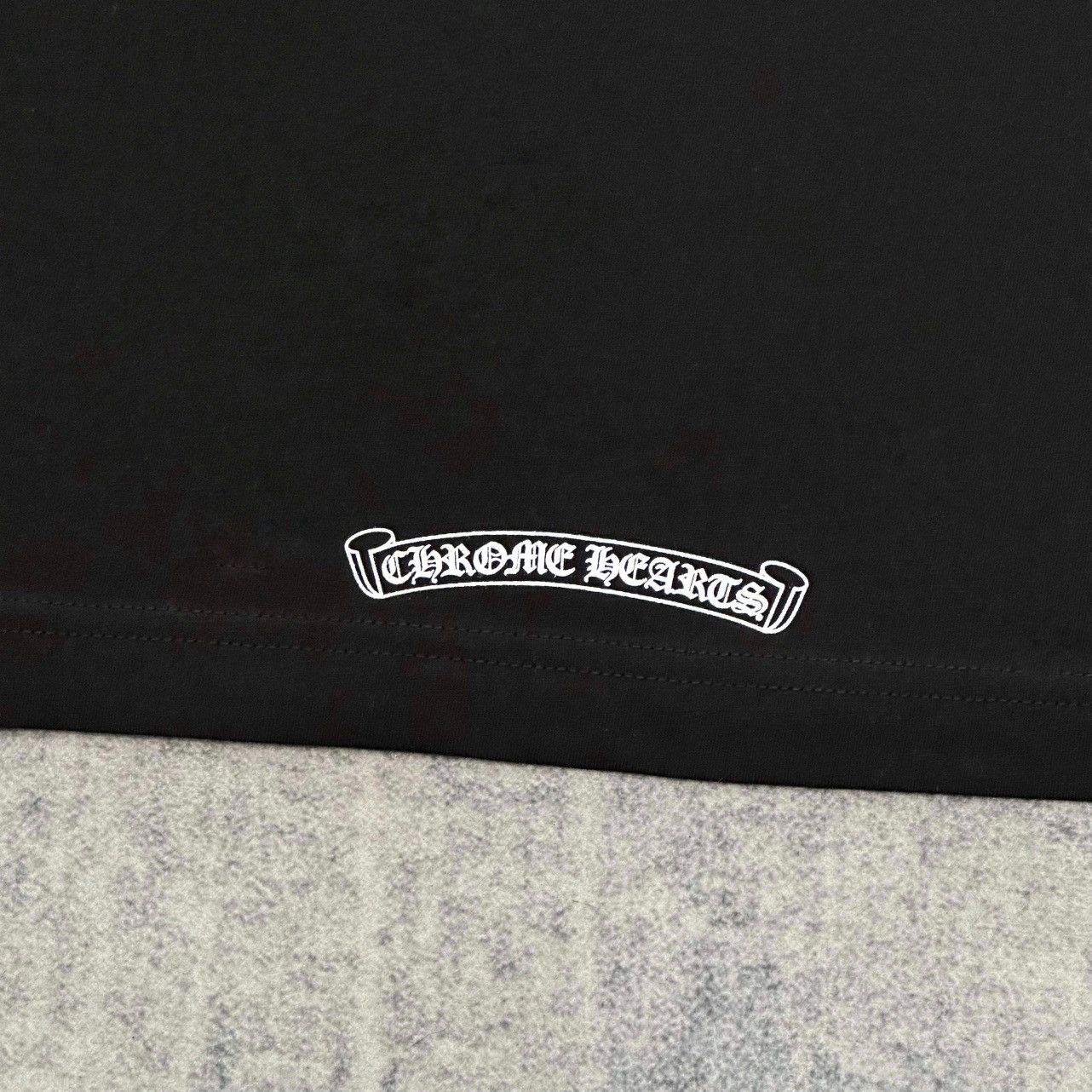 Chrome Hearts Chrome Hearts white prints short sleeve black Size US L / EU 52-54 / 3 - 7 Thumbnail