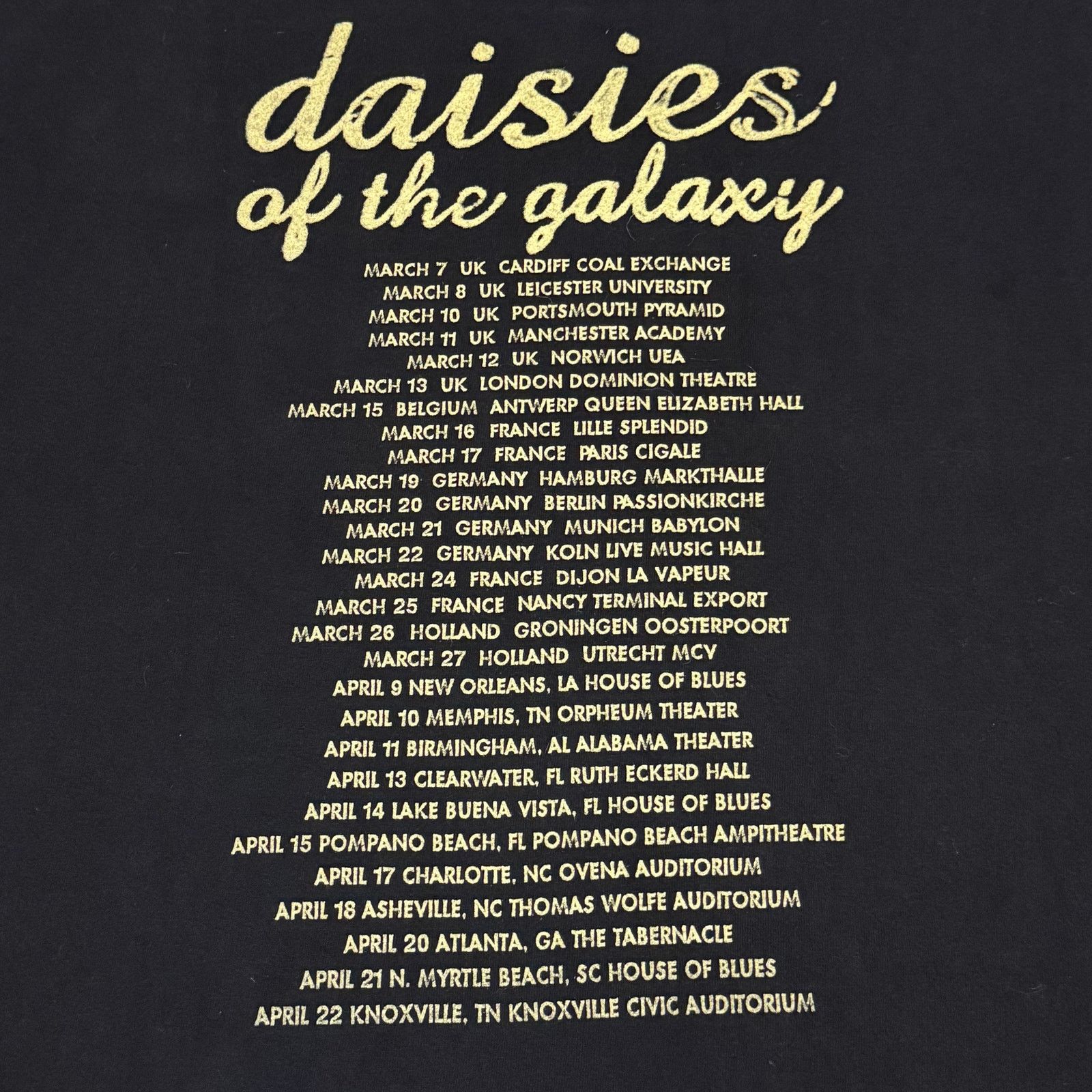 Tultex Vintage 2000 Eels Daisies of the Galaxy Shirt Size Large Size US L / EU 52-54 / 3 - 4 Thumbnail