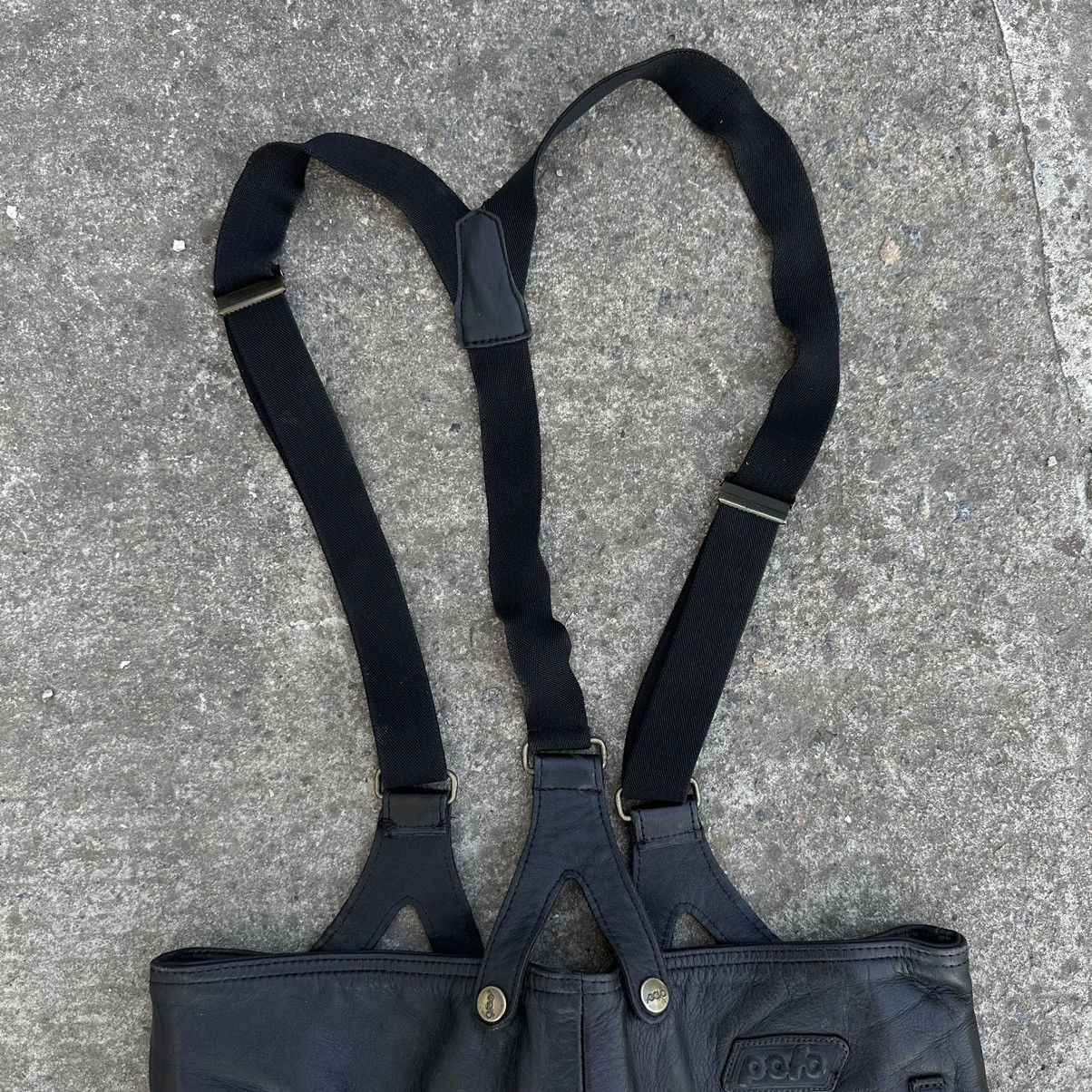 Vintage Vintage Moto Leather Pants Overalls Size 52 Polo Y2K 00s Size US 36 / EU 52 - 12 Thumbnail