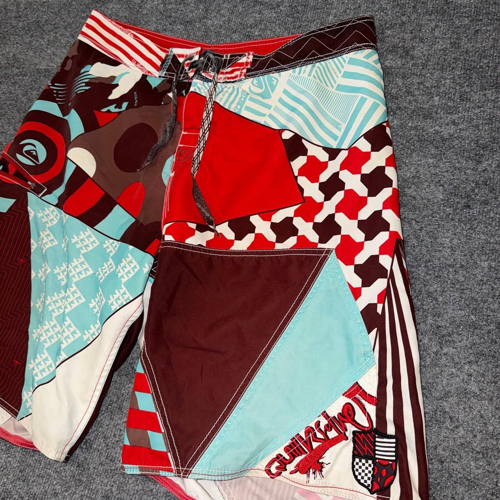 Quiksilver Quiksilver AOP Surf Board Shorts Mens XL 36 VTG Y2K 90s Surf Size US 36 / EU 52 - 2 Thumbnail