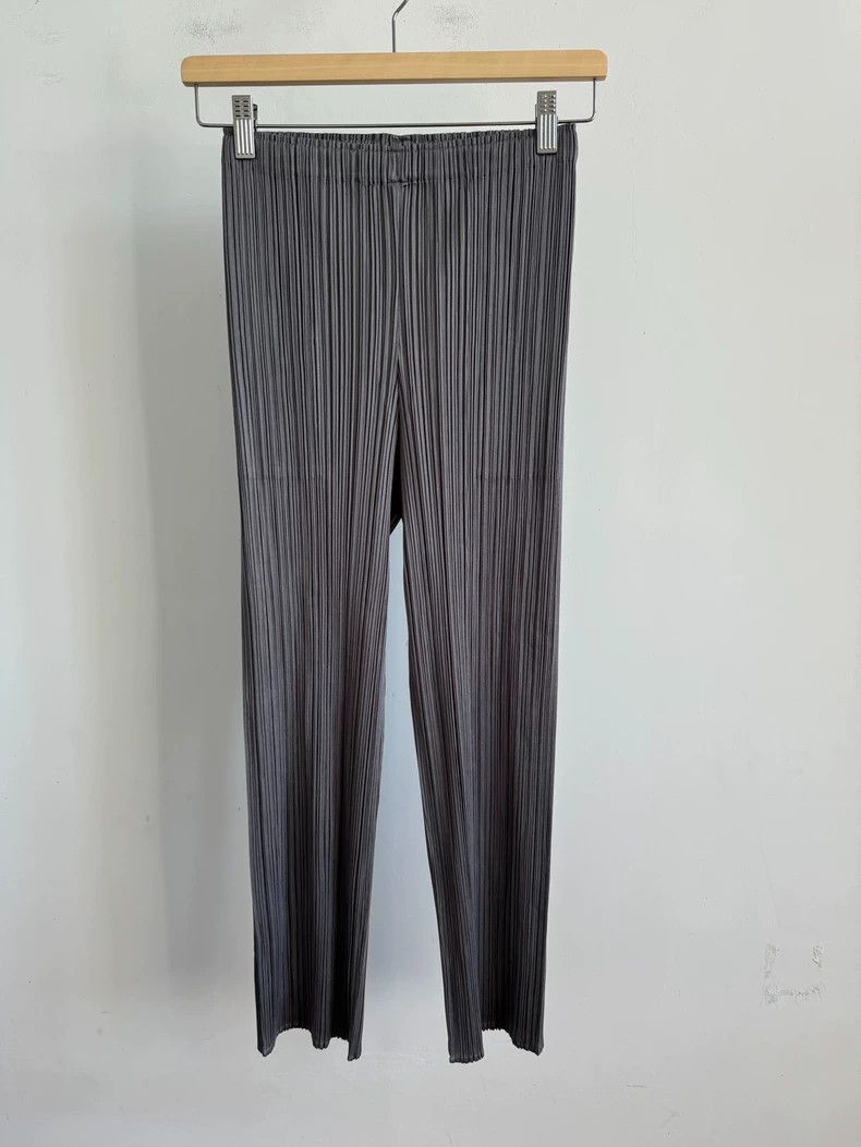 Issey Miyake issey miyake size:1 Grey short-sleeved shirt 2506-Nextarro Size US 26 / EU 42 - 1 Thumbnail