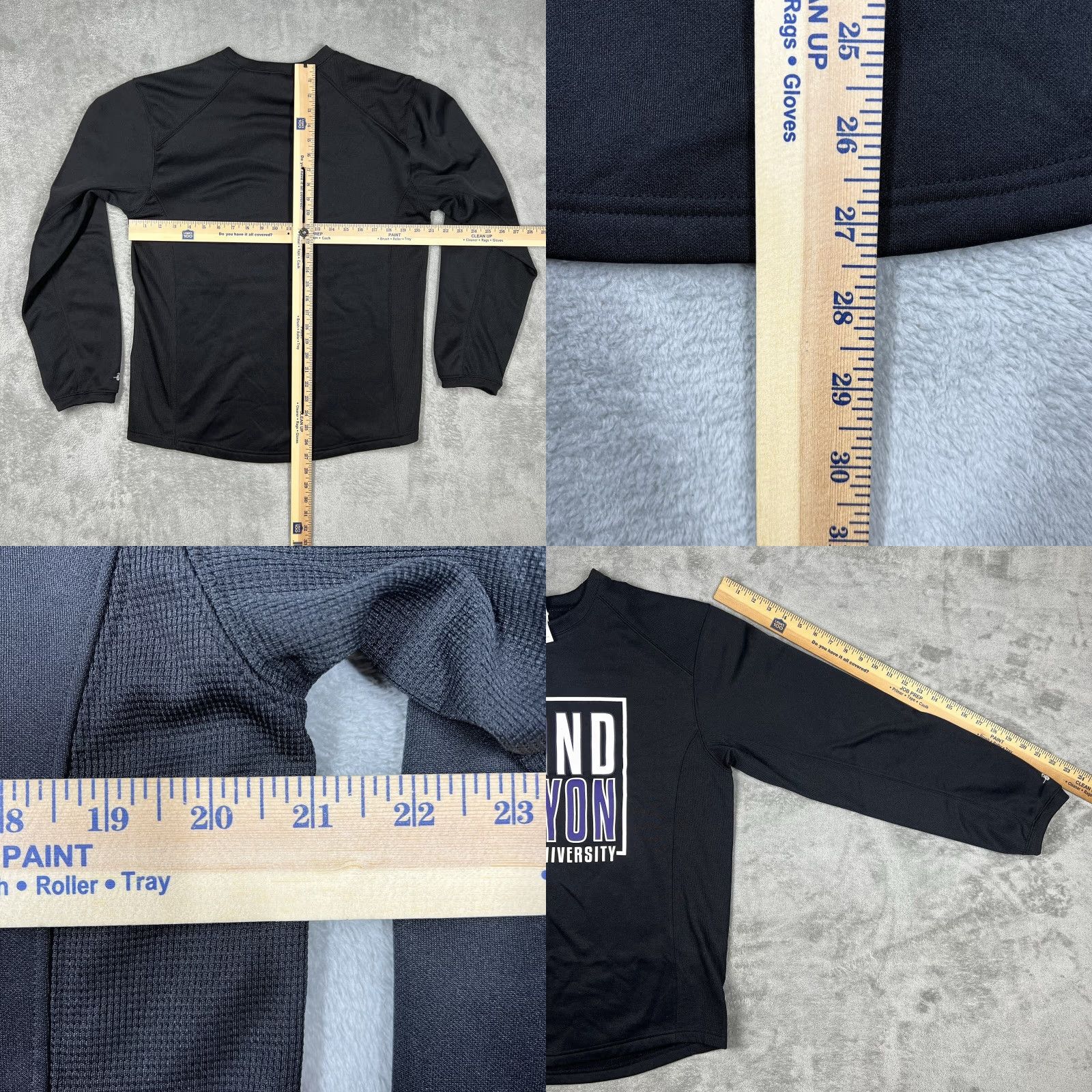 Vintage GCU Badger Men’s Crewneck Sweatshirt M Black Pullover Logo Solid Campus University Sweatshirt Regular Fit Size US M / EU 48-50 / 2 - 9 Thumbnail
