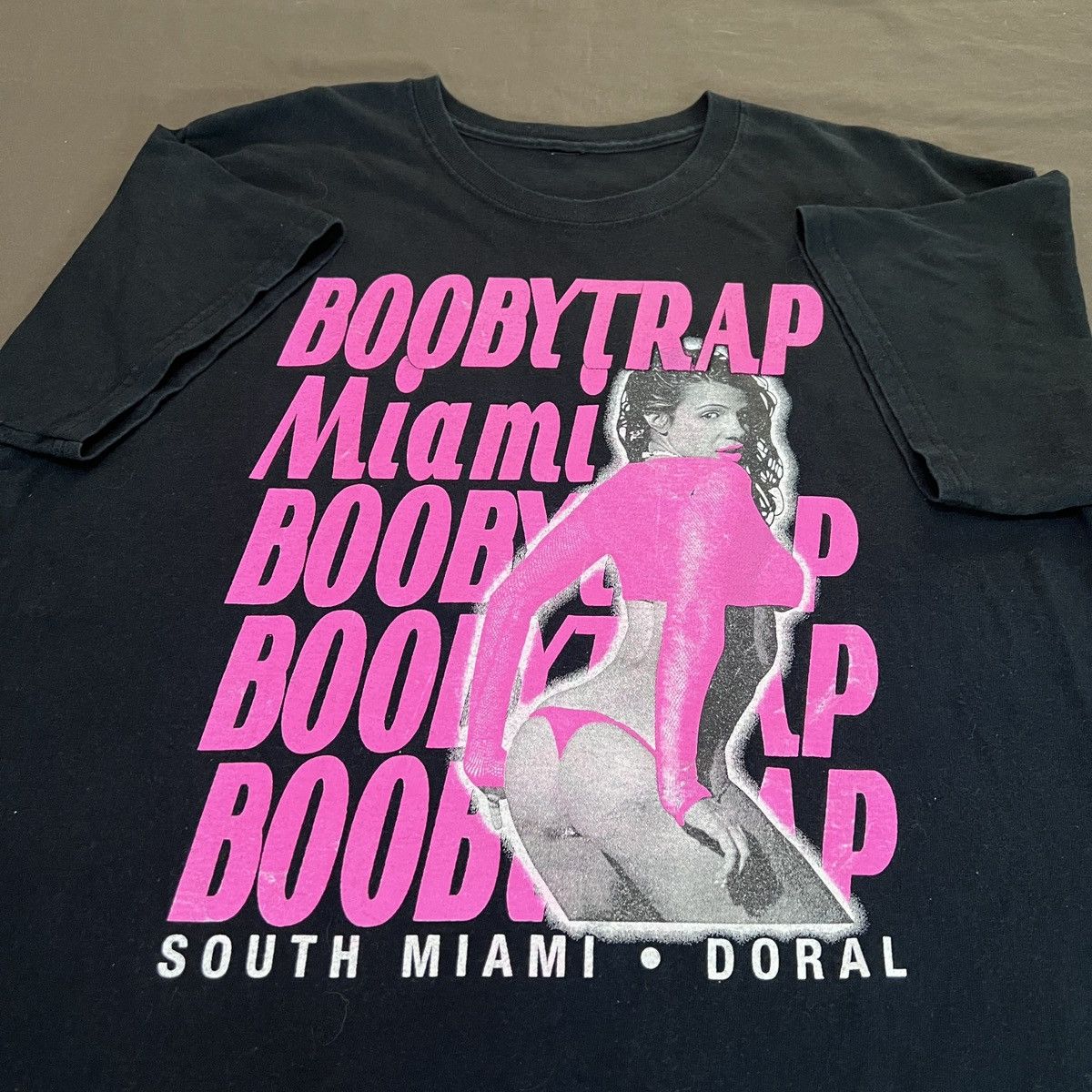 Vintage Vintage Y2K Boody Trap Miami Strip Clubs Promo Tee L Size US L / EU 52-54 / 3 - 1 Thumbnail