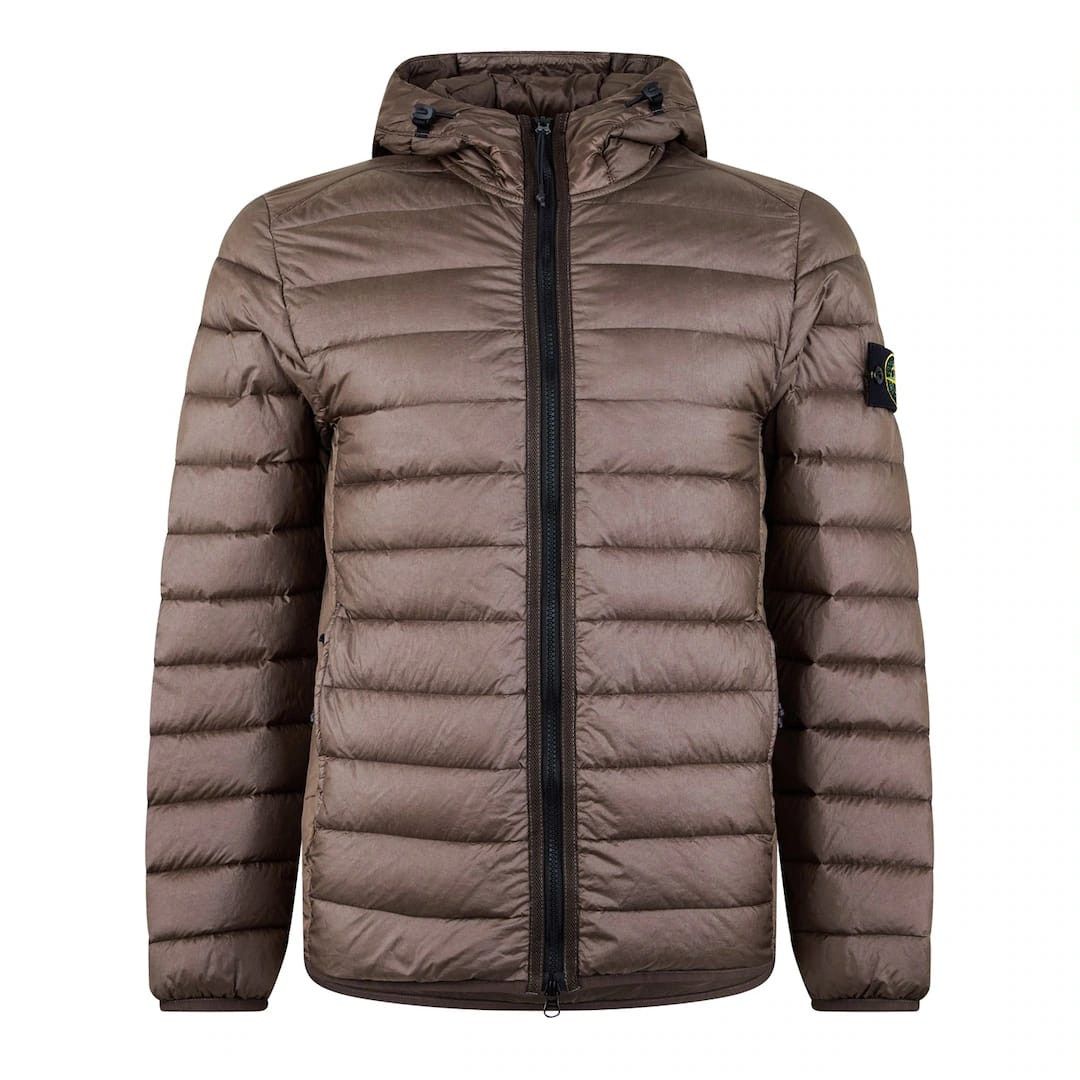 Stone Island o1g2r1mq0526 Compass Badge Duck Down Windproof Puffer Jacket Size US S / EU 44-46 / 1 - 1 Thumbnail