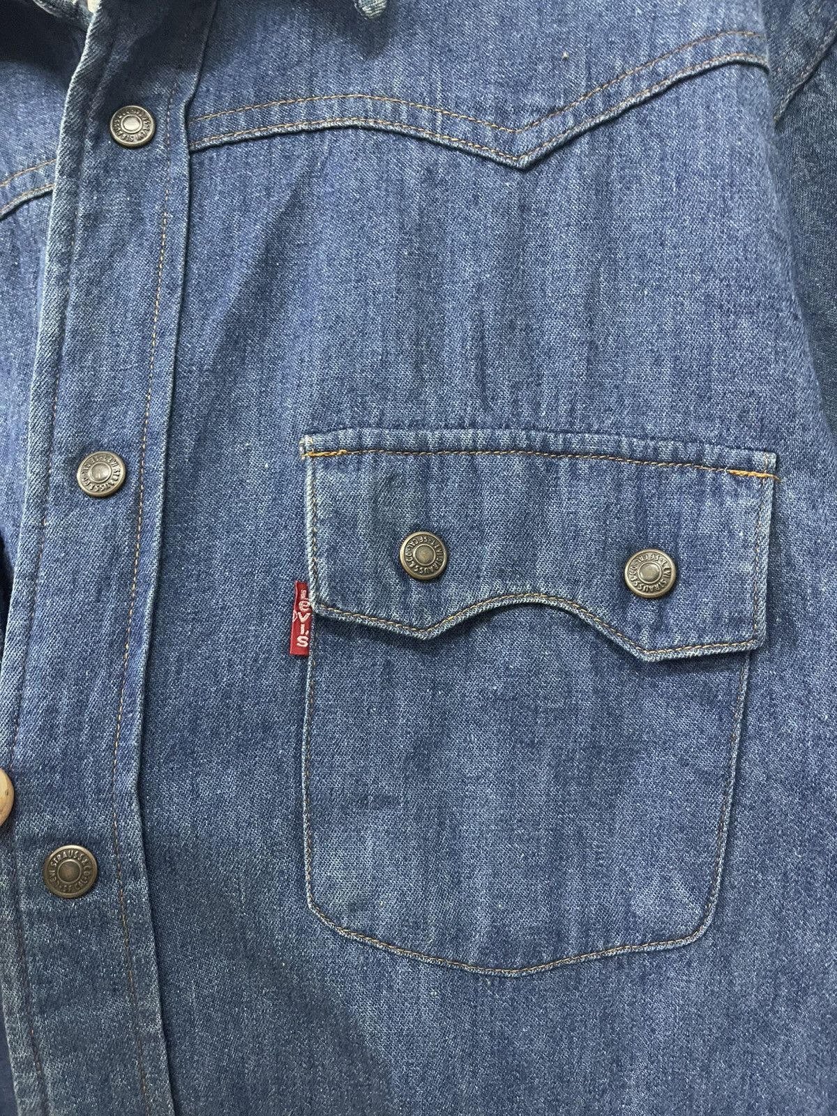 Levi's × Vintage 90s Levi’s Western Shirt Size US M / EU 48-50 / 2 - 4 Thumbnail