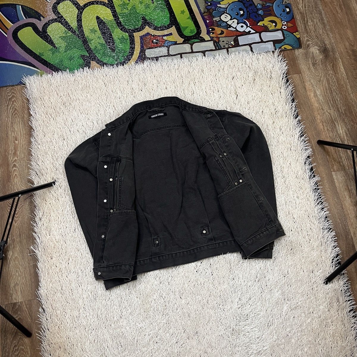 Haven Court Rare Haven Court GRAPHITE TYPE II JACKET Denim men keezy Size US S / EU 44-46 / 1 - 3 Thumbnail
