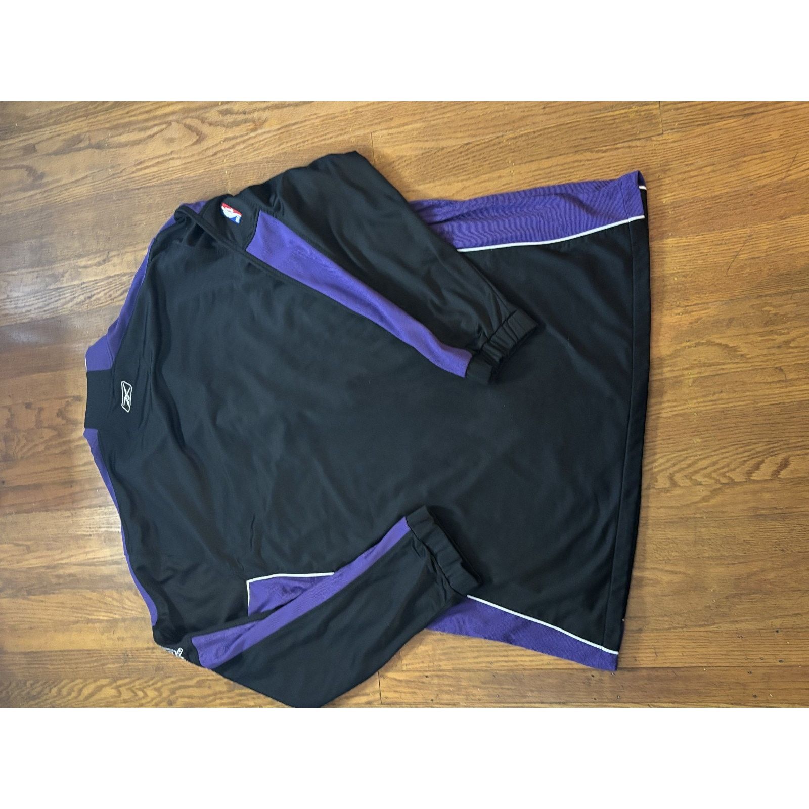 Reebok Sacramento Kings Reebok NBA Jacket 2XL Tall Black Full Zip Size US XXL / EU 58 / 5 - 6 Thumbnail