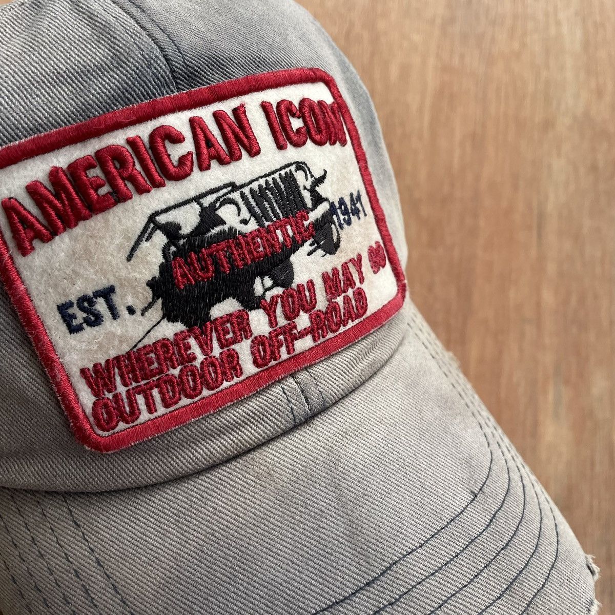 Jeep SICK wash distresses hat by jeep Size ONE SIZE - 13 Thumbnail