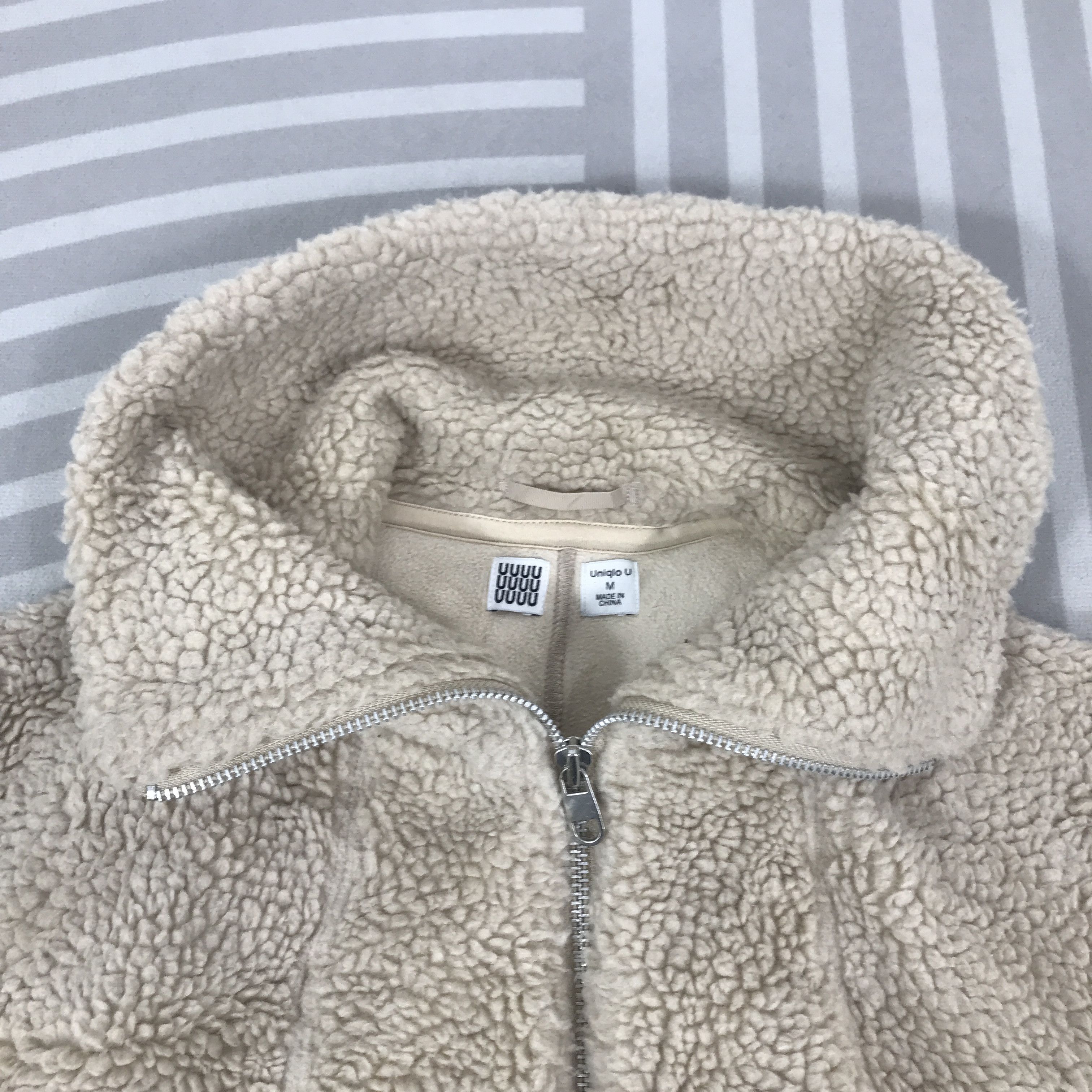 Jun Takahashi Vintage Uniqlo x Undercaver Sherpa Jacket K72B4 Size US M / EU 48-50 / 2 - 5 Thumbnail