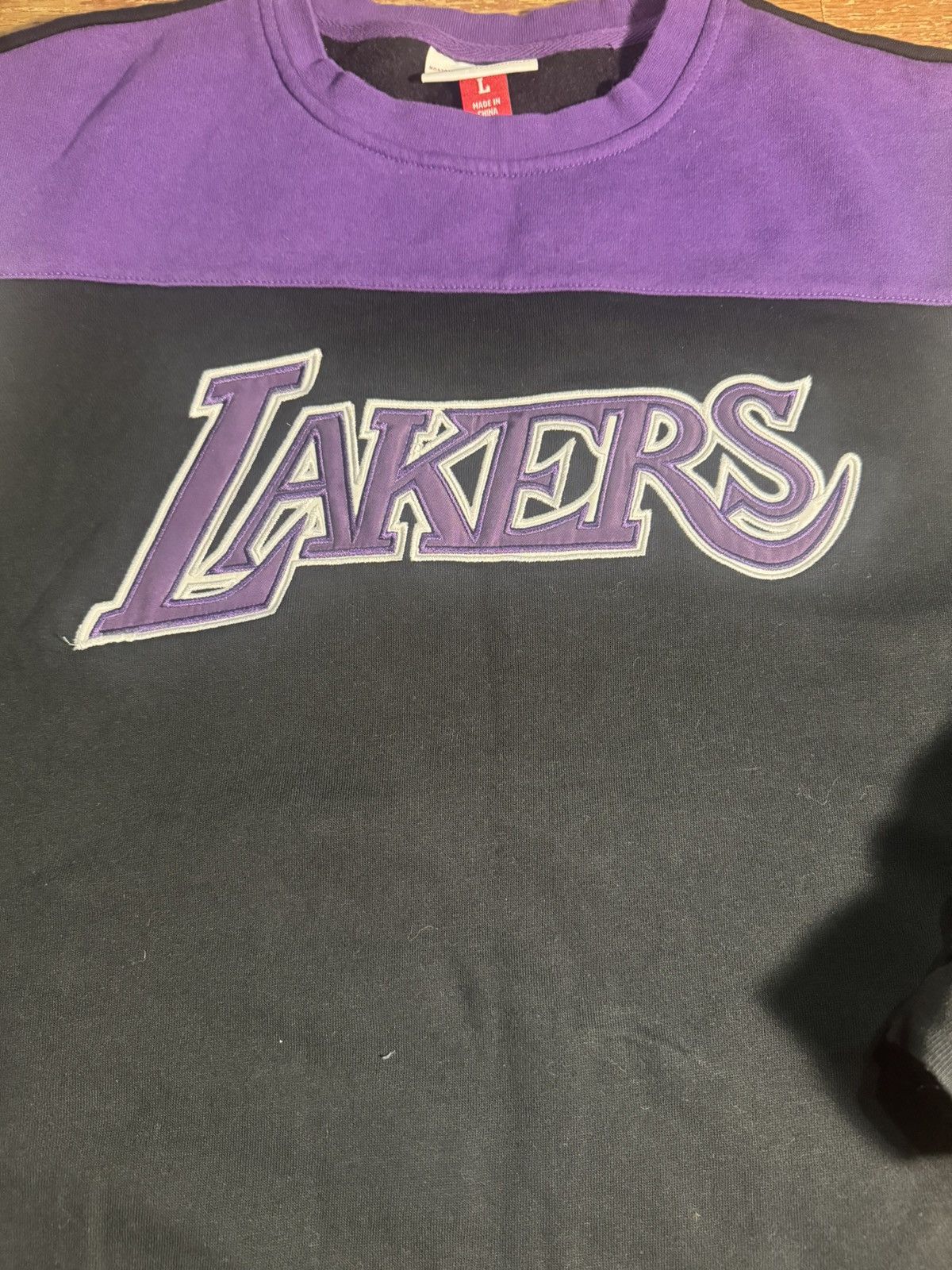 Mitchell & Ness Mitchell and Ness Los Angeles Lakers Crewneck Size US L / EU 52-54 / 3 - 3 Thumbnail