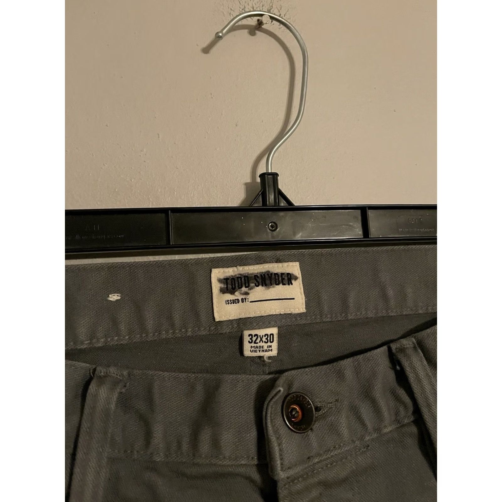 Todd Snyder Todd Snyder Slim Fit Stretch 5-Pocket Chino Pants Gray - Men's 32x30 Size US 32 / EU 48 - 2 Thumbnail