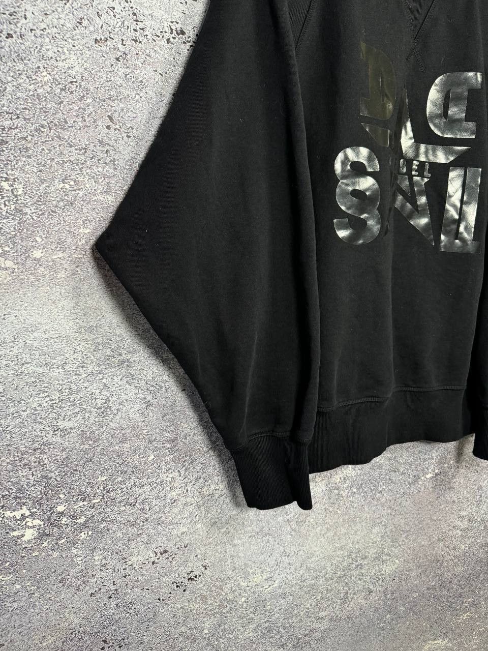 Diesel Diesel Sweatshirt Black Logo Streetwear XL Size Size US XL / EU 56 / 4 - 6 Thumbnail