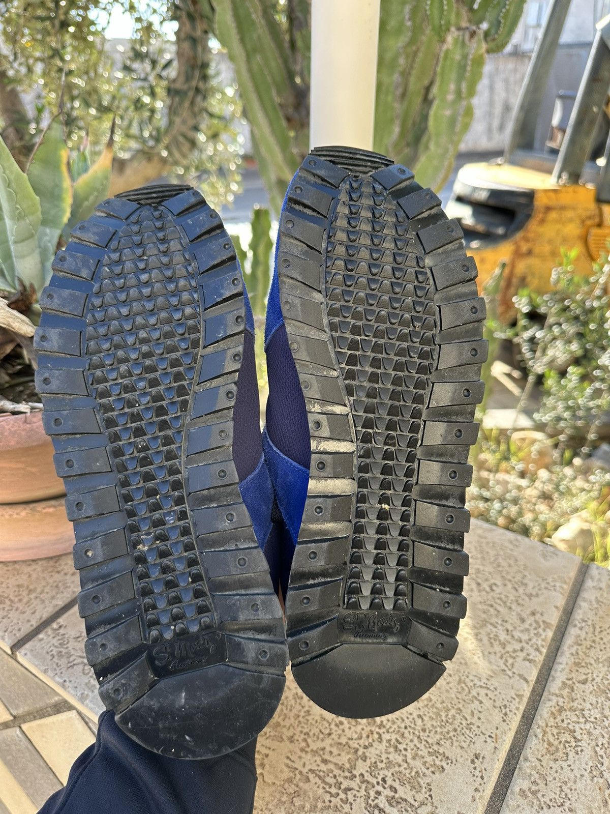 Maison Margiela Maison Margiela Replica Runner Sneakers Shoes Blue 43 size Size US 10 / EU 43 - 15 Thumbnail