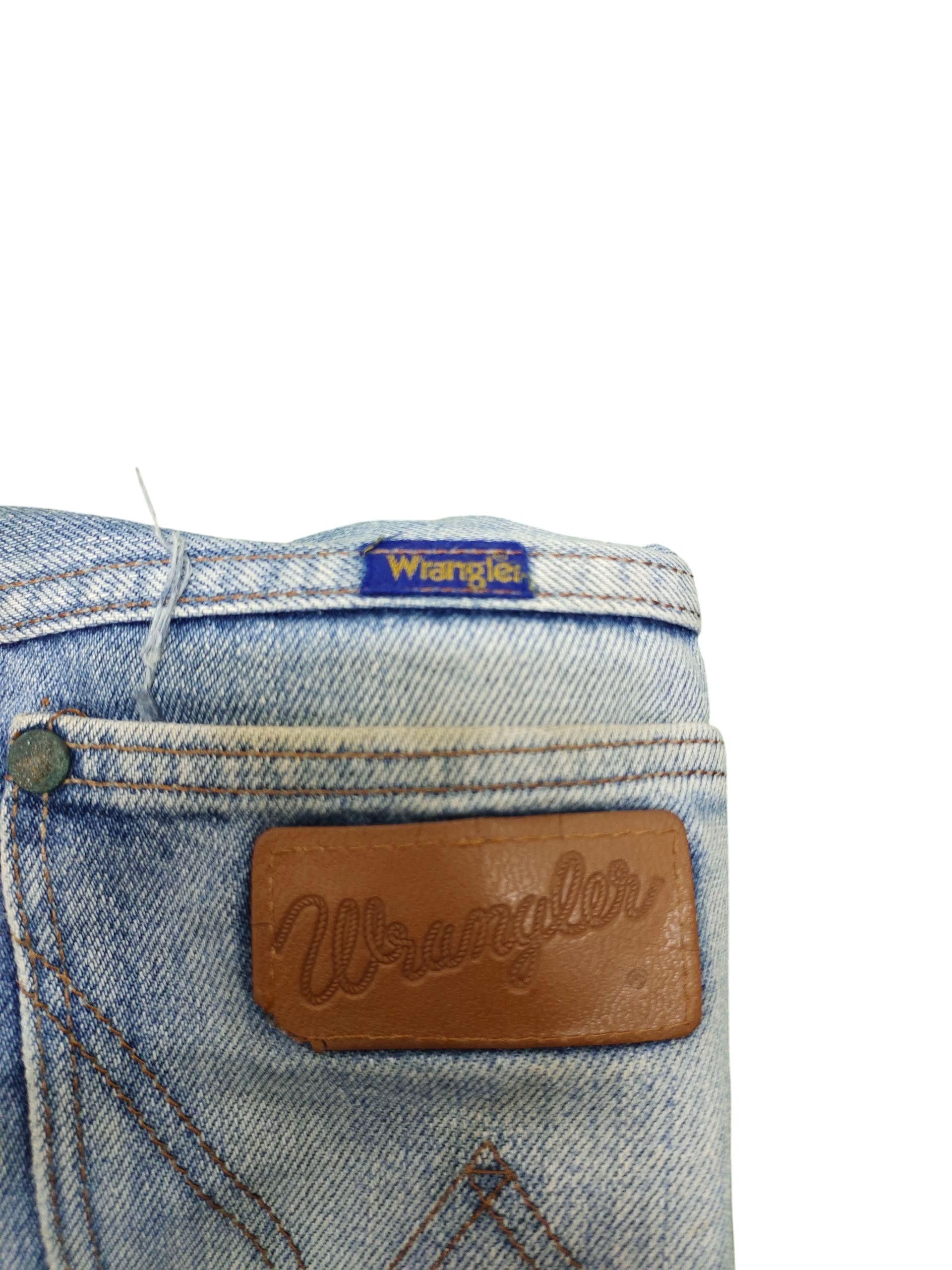 Comme des Garcons × Undercover Vintage 90s Wrangler Clawmark Distress Faded Rusty Jeans Size US 28 / EU 44 - 3 Thumbnail