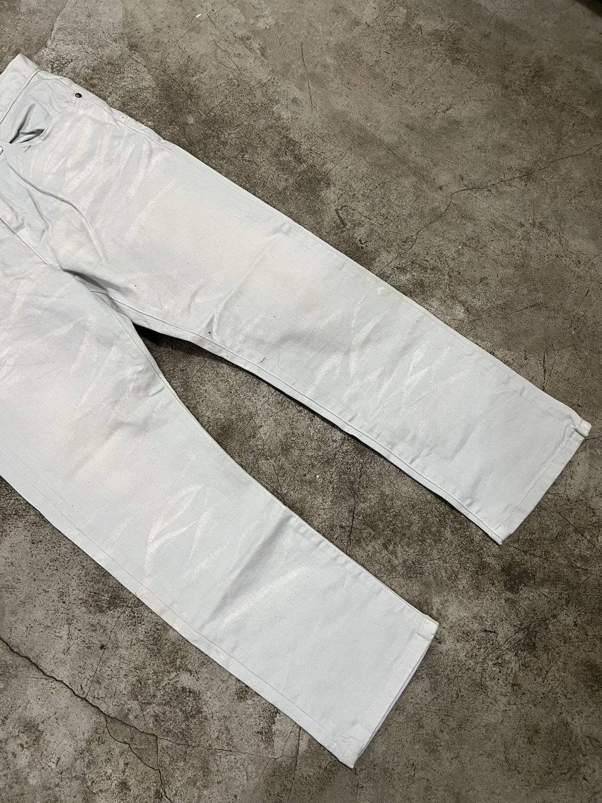 Tornado Mart Tornado Mart Clawmark White Denim Jeans Size US 34 / EU 50 - 3 Thumbnail