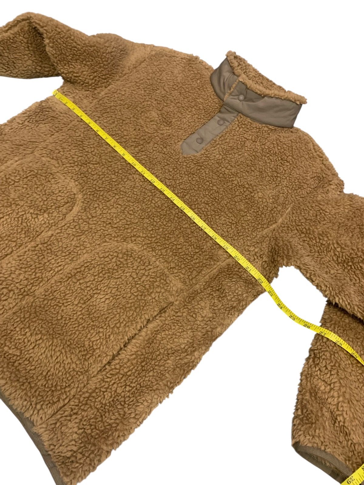 Uniqlo × White Mountaineering Uniqlo X White Mountaineering Half Button Fleece Nude Color Size US M / EU 48-50 / 2 - 7 Thumbnail