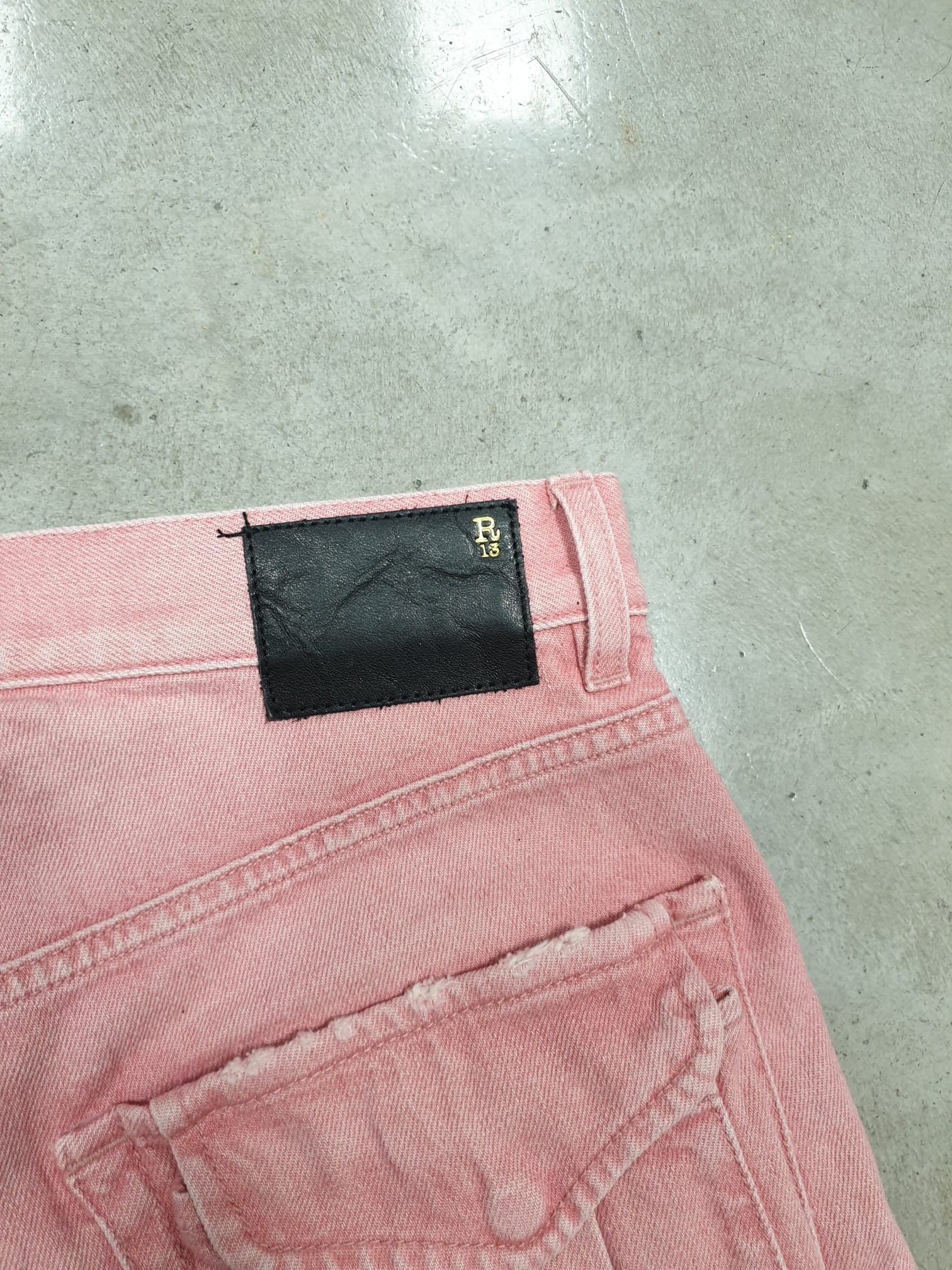 R13 R13 MULTI POCKET SHORTS CORAL STRETCH R13WD150-D308B Size 26" / US 2 / IT 38 - 13 Thumbnail