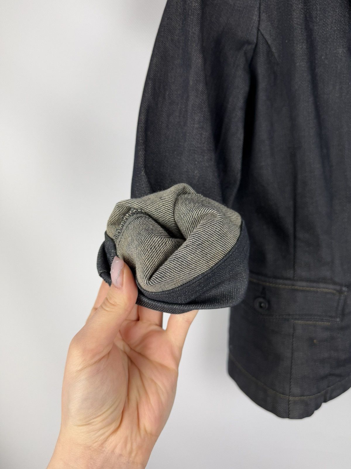 Diesel × Vintage Diesel Ladies Denim Blazer Jacket Size M Size M / US 6-8 / IT 42-44 - 13 Thumbnail