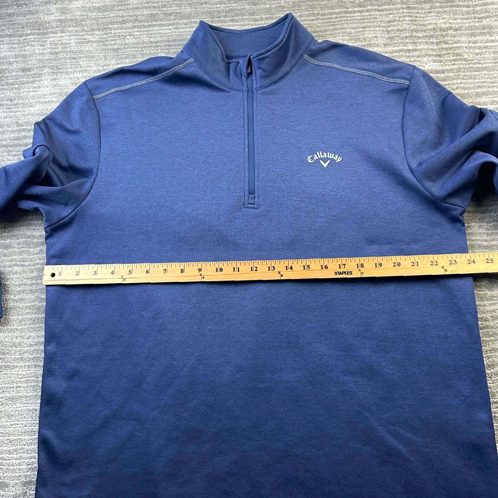 Callaway Callaway Sweater Mens XL Blue Half Zip Golf Performance Pullover Size US XL / EU 56 / 4 - 7 Thumbnail