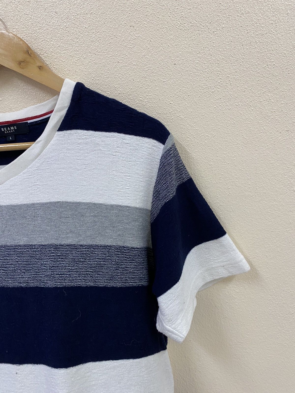 Beams Plus Beam Plus Knitwear Tee Size US L / EU 52-54 / 3 - 3 Thumbnail
