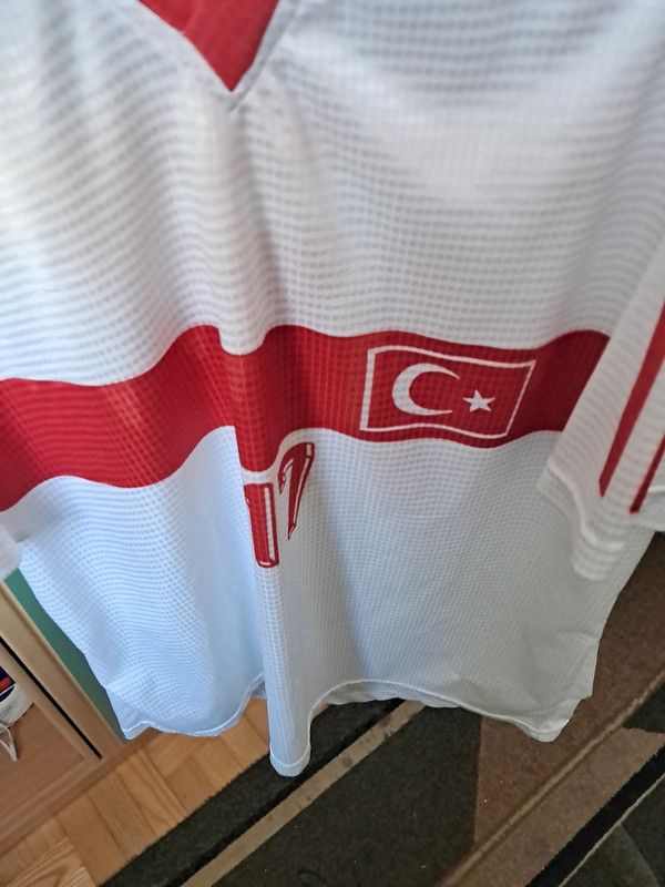 Vintage Turkish national football team jersey Size US XL / EU 56 / 4 - 2 Thumbnail