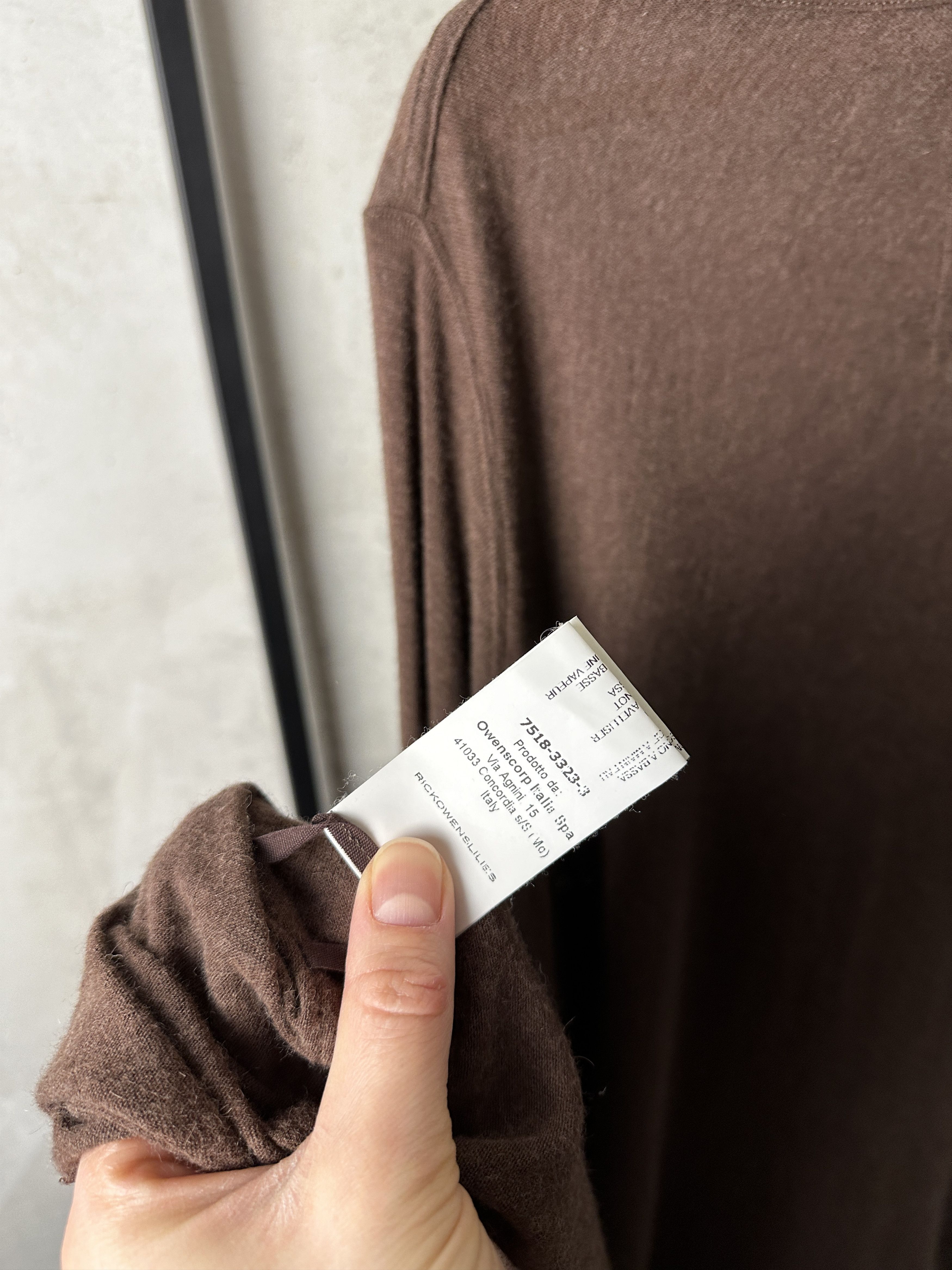 Rick Owens Rick Owens Lilies FW16 Macassar Wool Drape Maxi Dress Size S / US 4 / IT 40 - 7 Thumbnail
