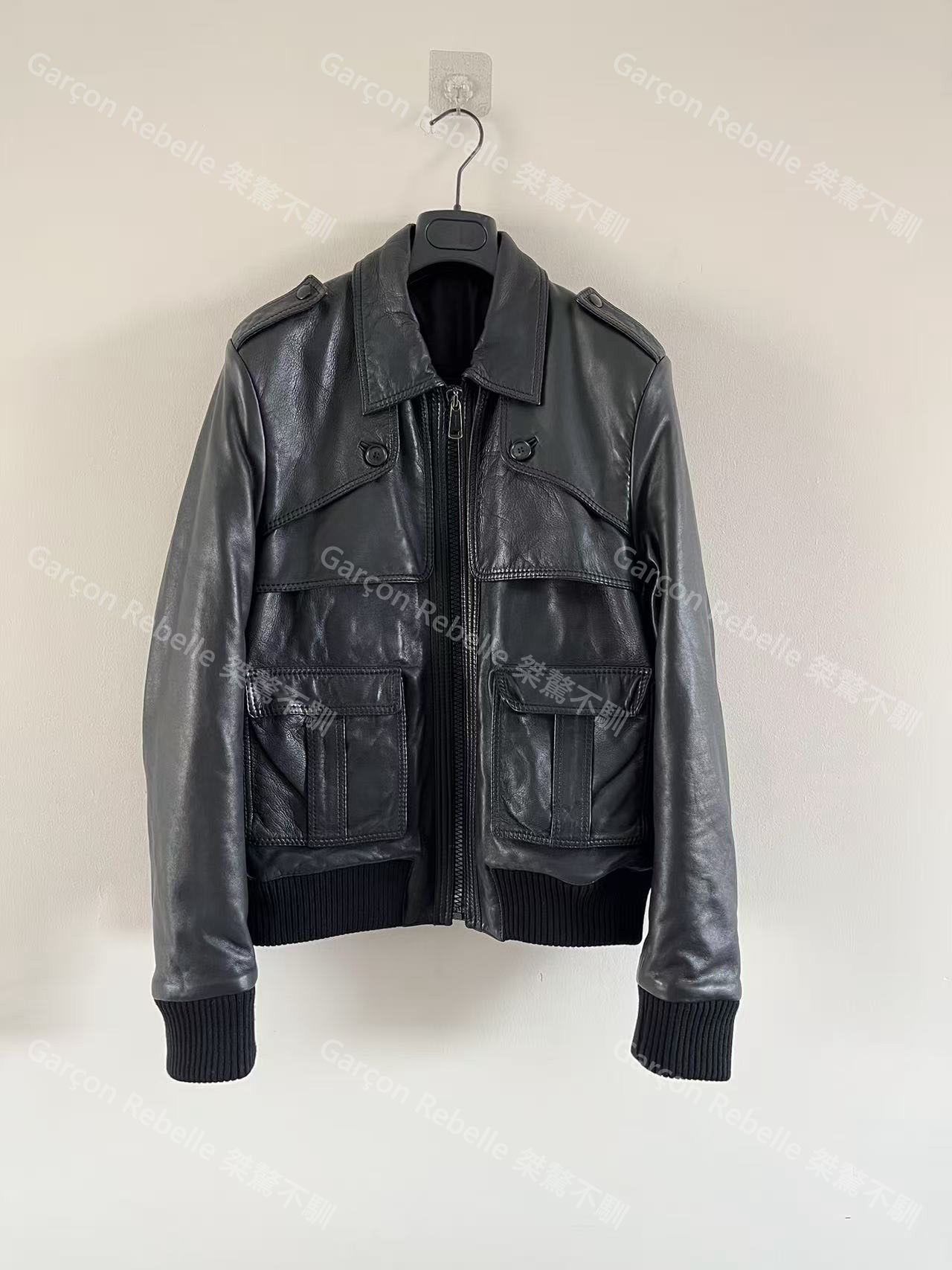 2006 Dior homme leather riders [Hedi]