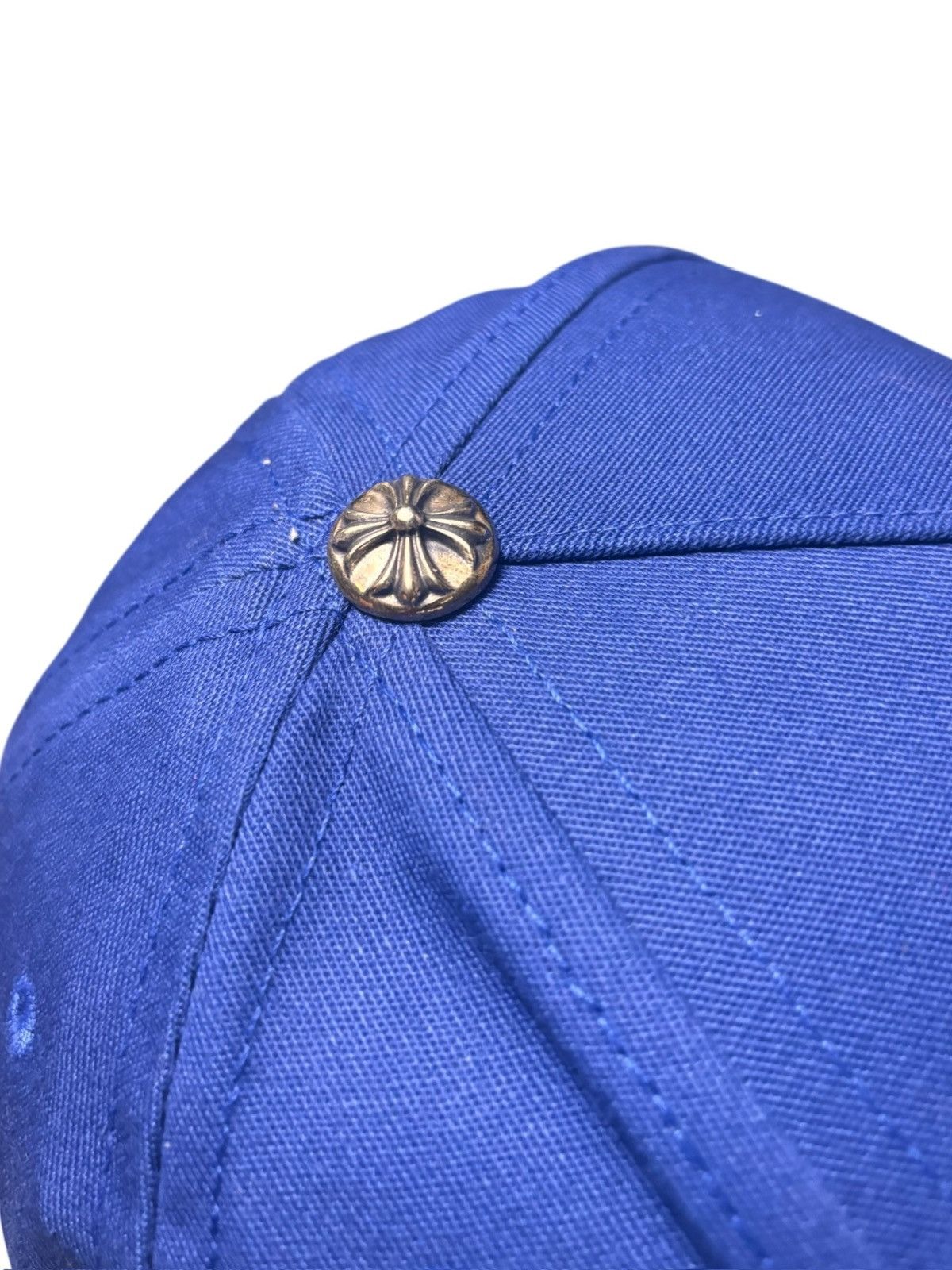 Chrome Hearts Chrome Hearts CH Logo Trucker Blue Orange Baseball Snapback Size ONE SIZE - 6 Thumbnail