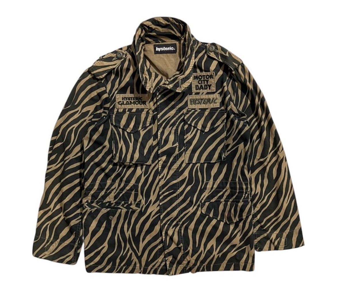 Hysteric Glamour 2000s Hysteric Glamour Tiger Stripe M65 Field Jacket Size US M / EU 48-50 / 2 - 1 Thumbnail