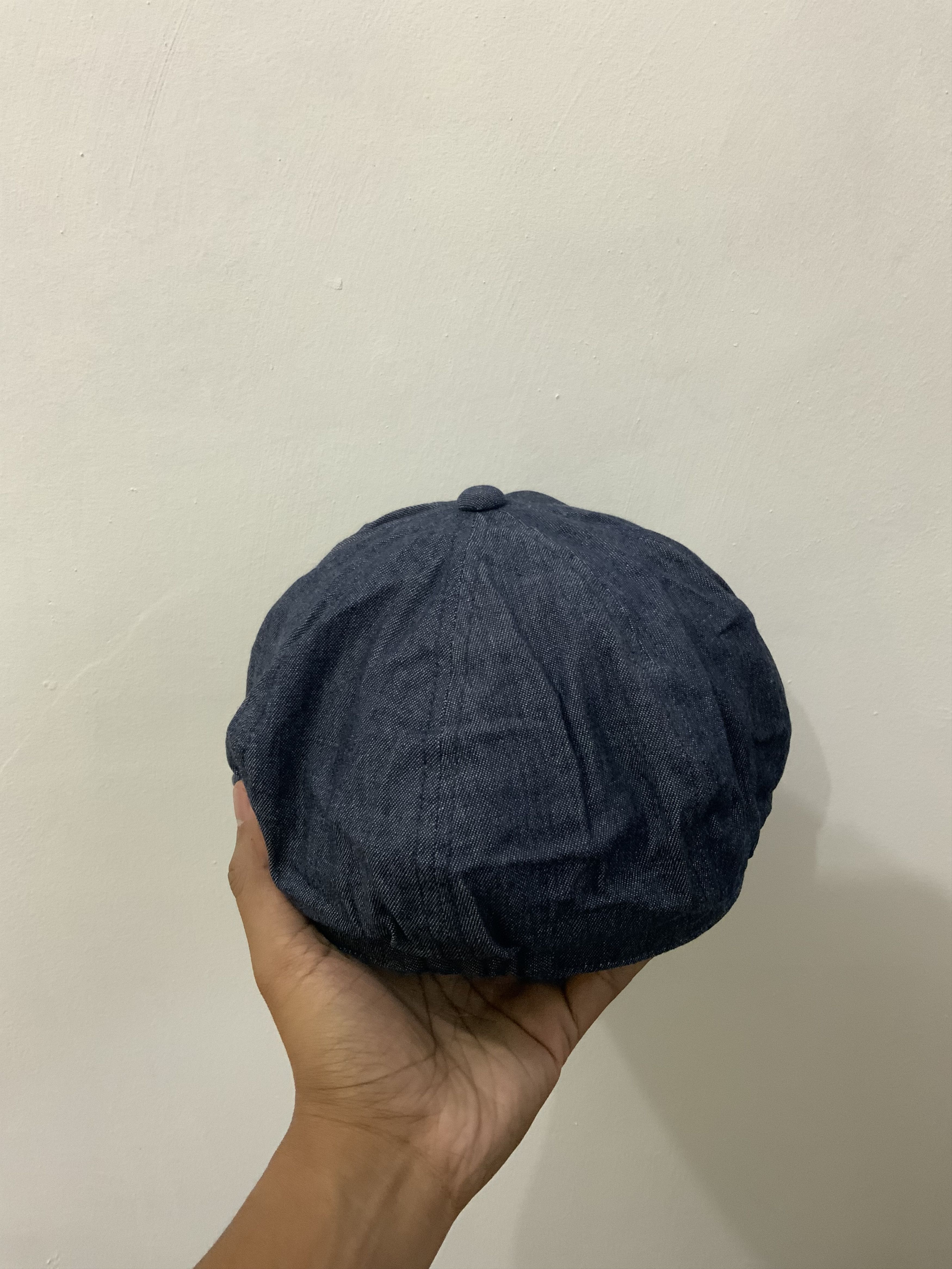 Japanese Brand Indigo denim Newsboy Hat Size ONE SIZE - 5 Thumbnail