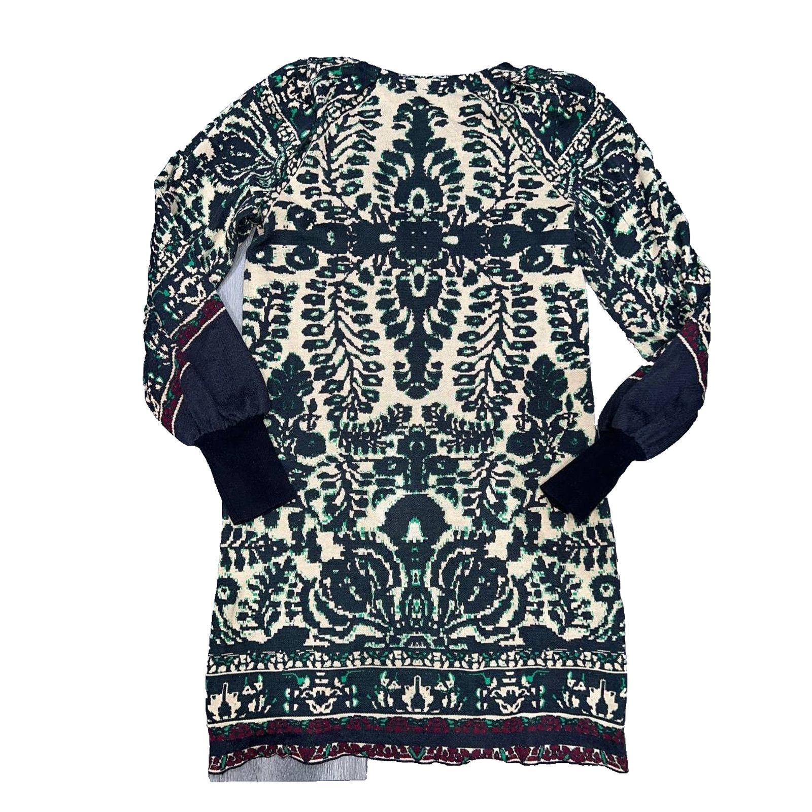 Free People Free People Black Music Lyrics knitted Y2K Dress S/P A003241 Size S / US 4 / IT 40 - 10 Thumbnail