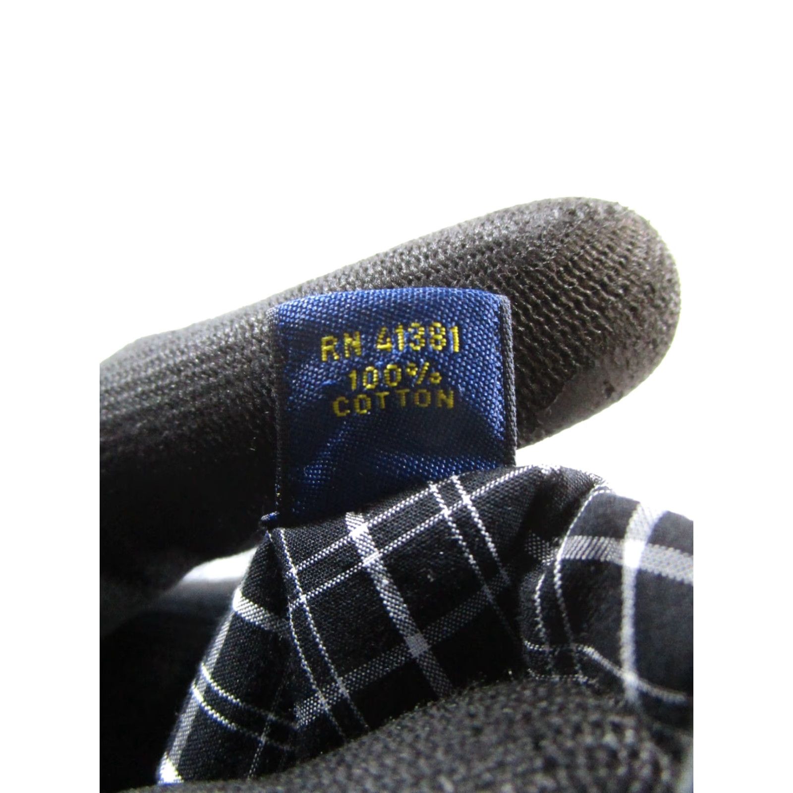 Ralph Lauren Ralph Lauren Shirt Mens Large Black White Cotton Button Up - Button-Up, Collared, Long Sleeve, Multi Color, Lauren Ralph Lauren, Men, Size L Size US L / EU 52-54 / 3 - 4 Thumbnail