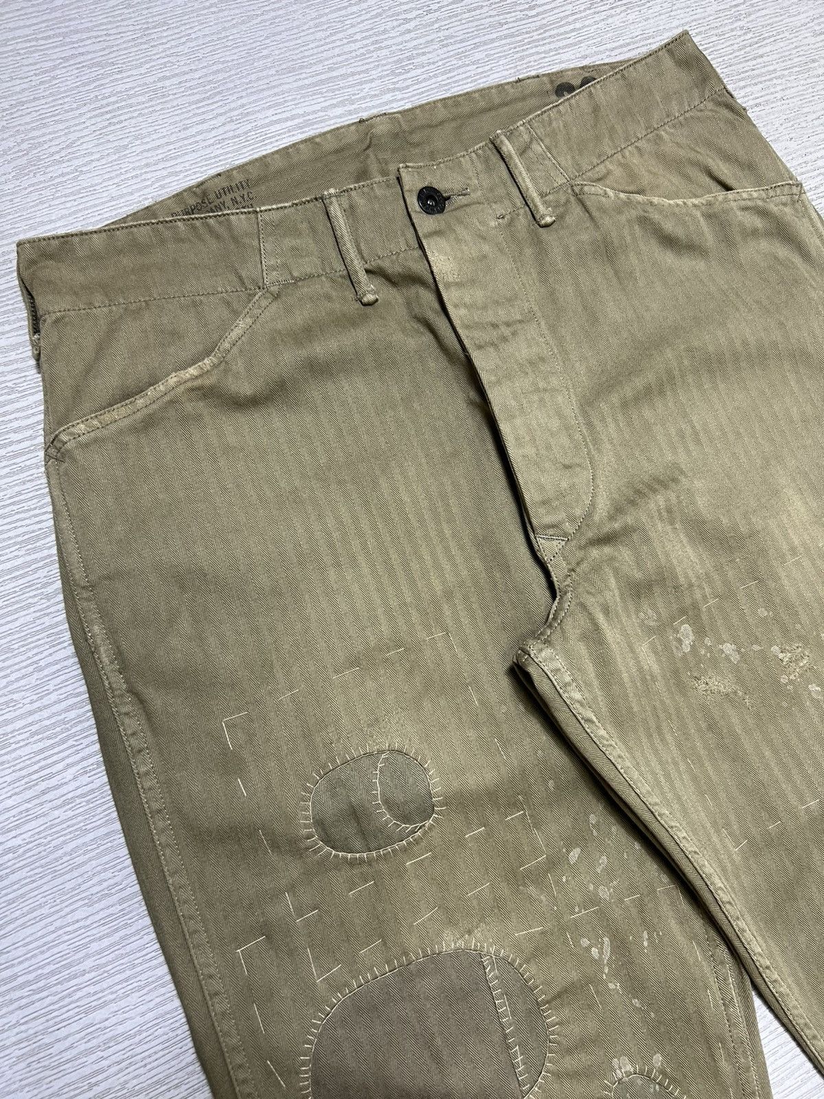 RRL Ralph Lauren RRL Ralph Lauren - Double RL U.S Military Distressed Pants Size US 30 / EU 46 - 4 Thumbnail