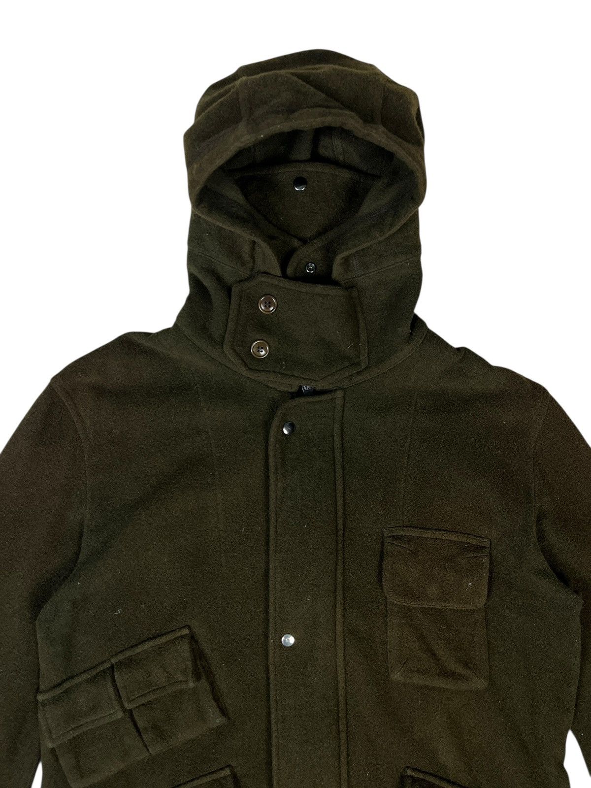CABANE de ZUCCa × Zucca Cabane de Zucca Utility Military Wool Jacket Type ZU-23 CZ24 Size US M / EU 48-50 / 2 - 4 Thumbnail