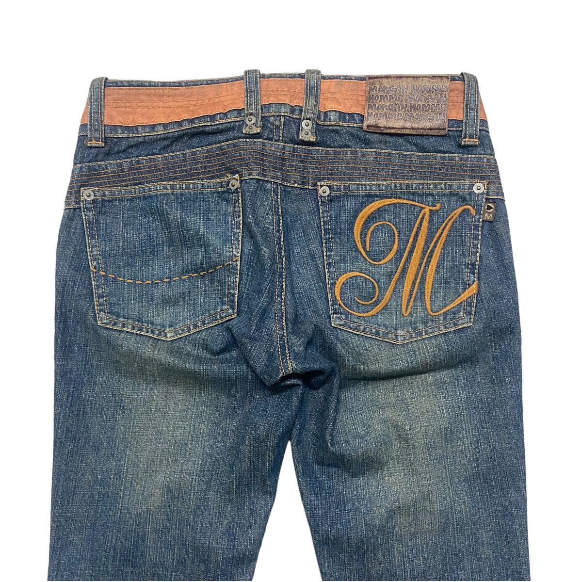 Morgan Homme Morgan Homme Denim Flare Jeans Size US 28 / EU 44 - 11 Thumbnail