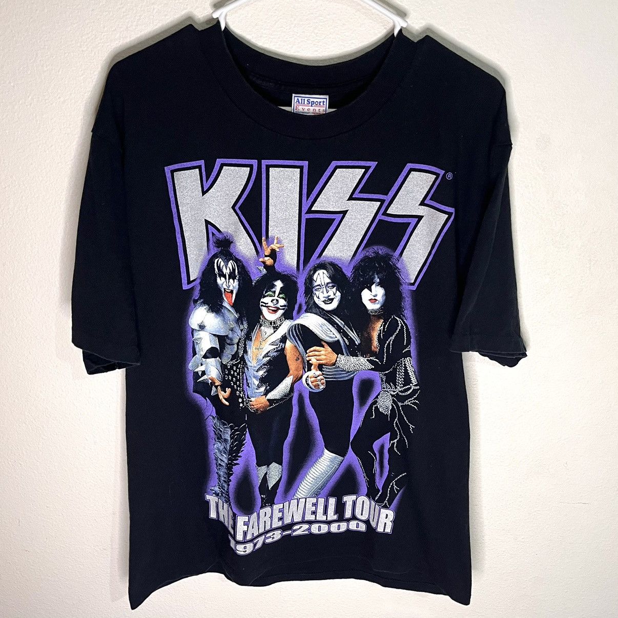 Vintage Vintage 2000 Kiss Farewell Tour T Shirt Large Grailed 2202