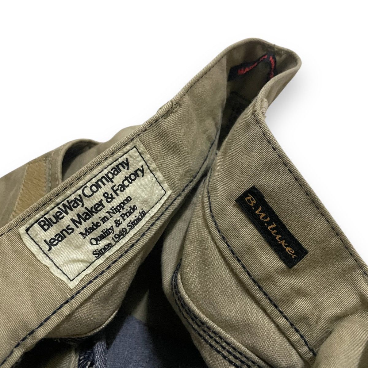 Tornado Mart Original Flared BlueWay B.W.Luxer Jeans Maker Size US 32 / EU 48 - 6 Thumbnail