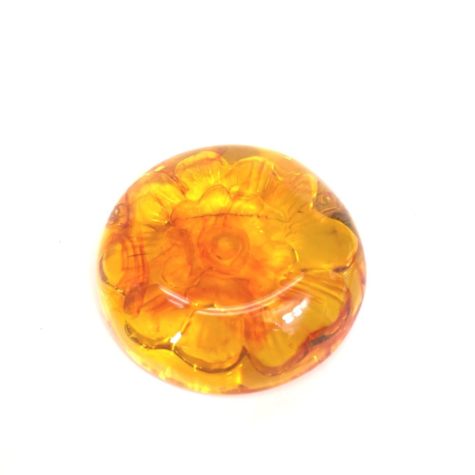Chanel Chanel Brand accessories circle type Brooch Orange Size ONE SIZE - 1 Thumbnail