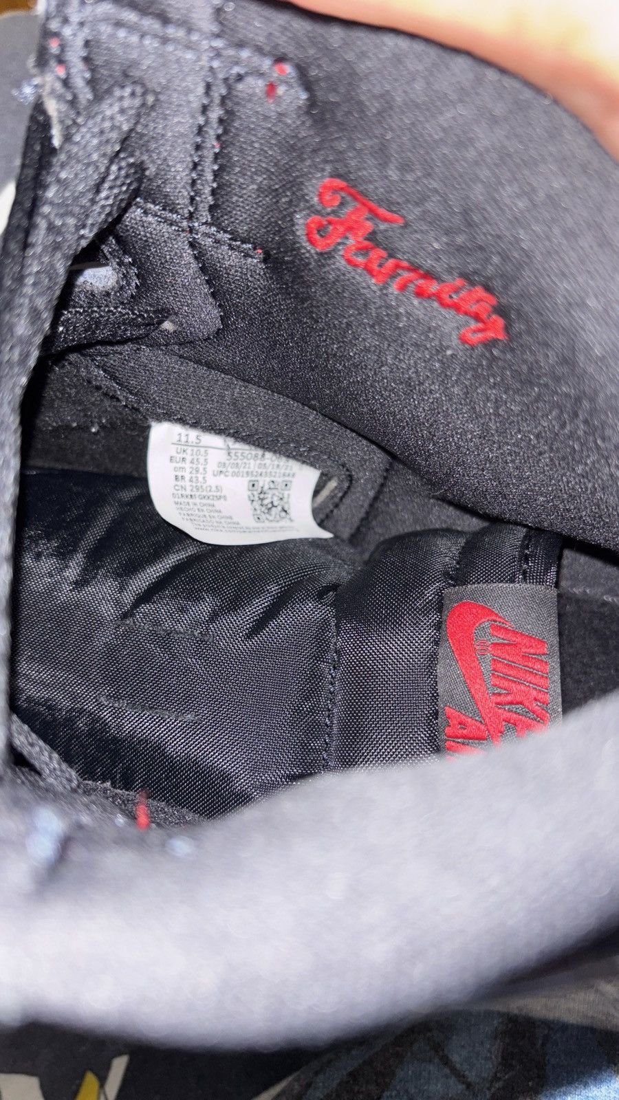 Jordan Brand Air Jordan 1 Retro High OG ‘Patent Bred’ Size US 11.5 / EU 44-45 - 6 Thumbnail